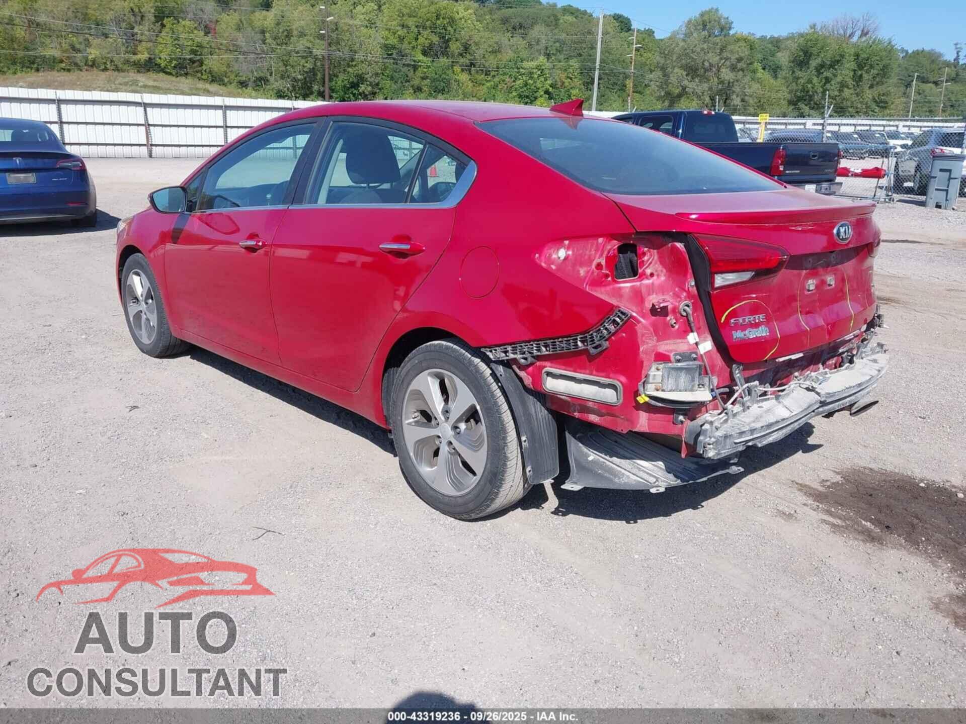 KIA FORTE 2017 - 3KPFL4A79HE070202