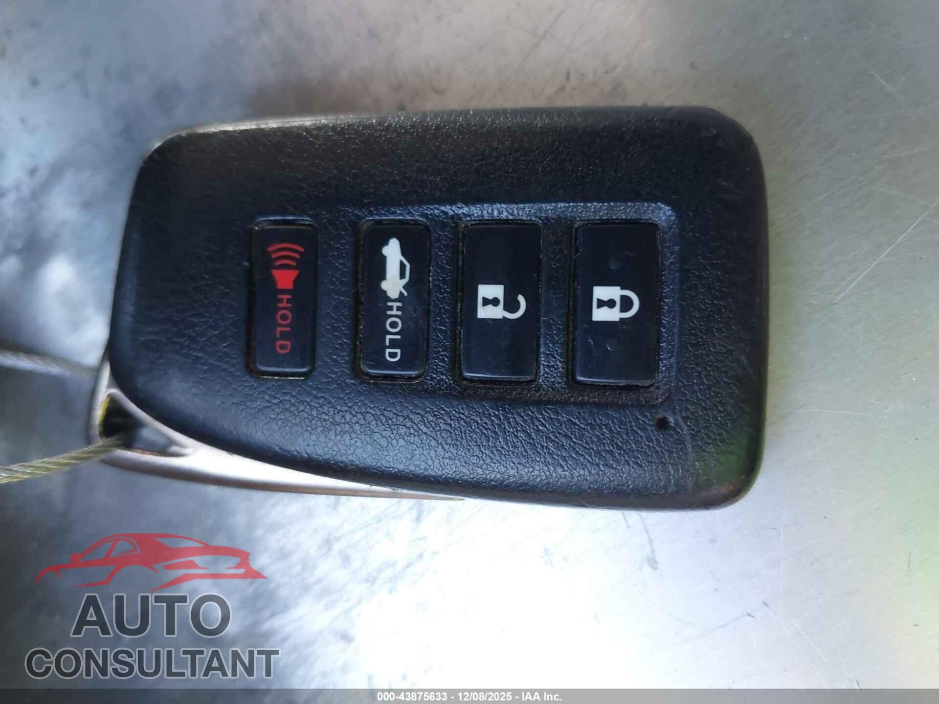LEXUS ES 300H 2013 - JTHBW1GG7D2024904