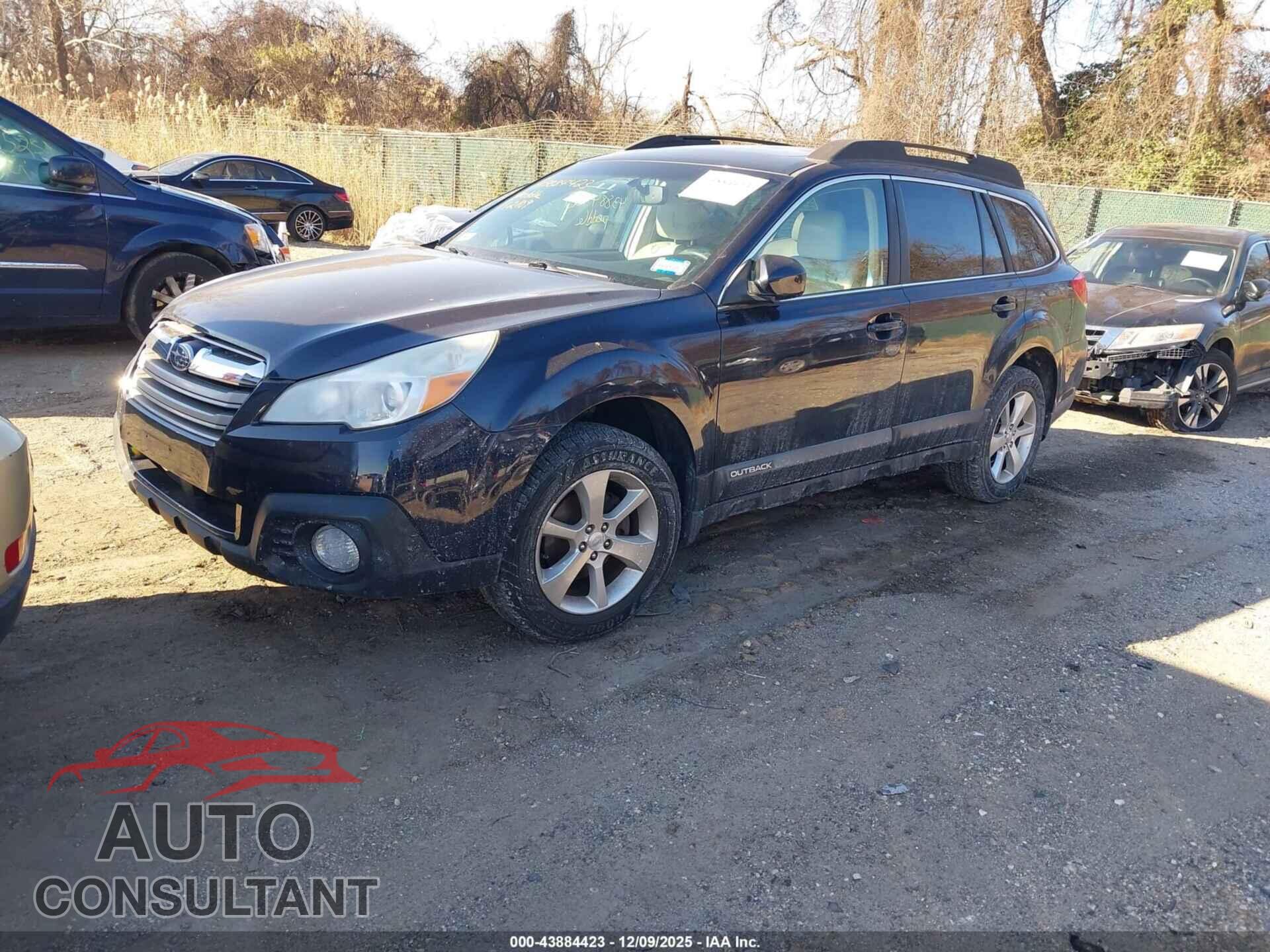 SUBARU OUTBACK 2013 - 4S4BRBKC3D3240175