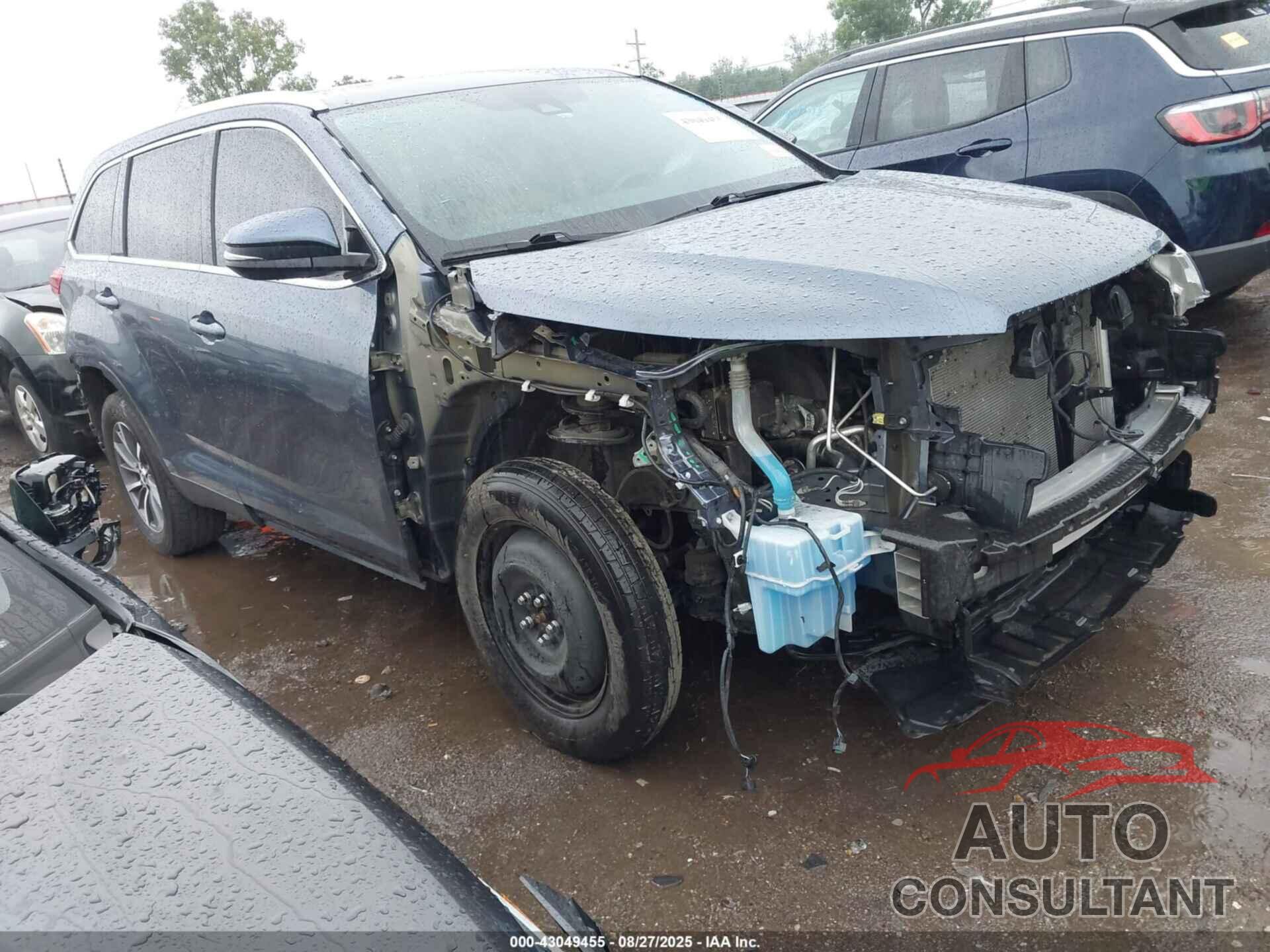 TOYOTA HIGHLANDER 2019 - 5TDKZRFH0K5322443