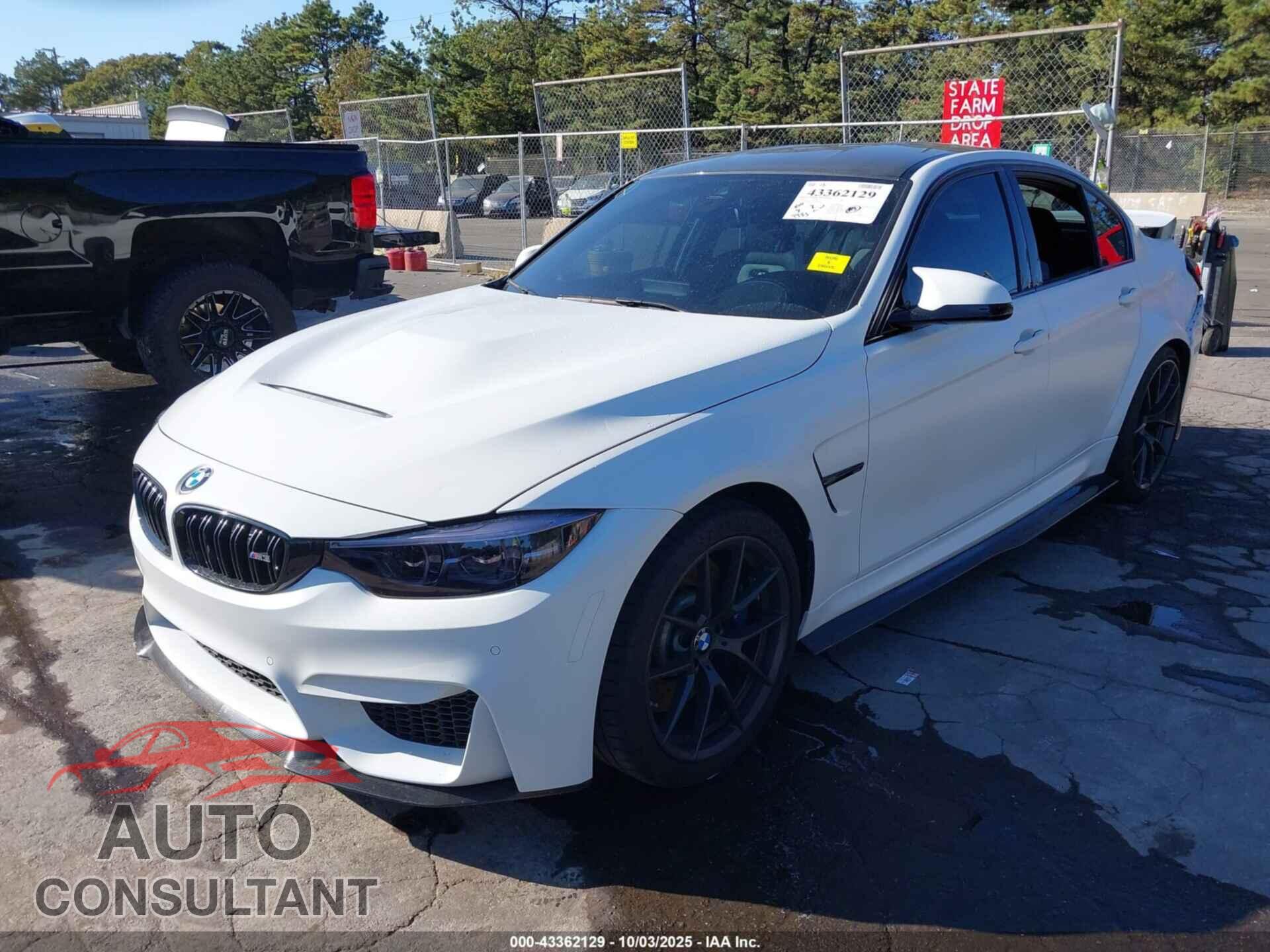 BMW M3 2018 - WBS8M9C56J5K99610