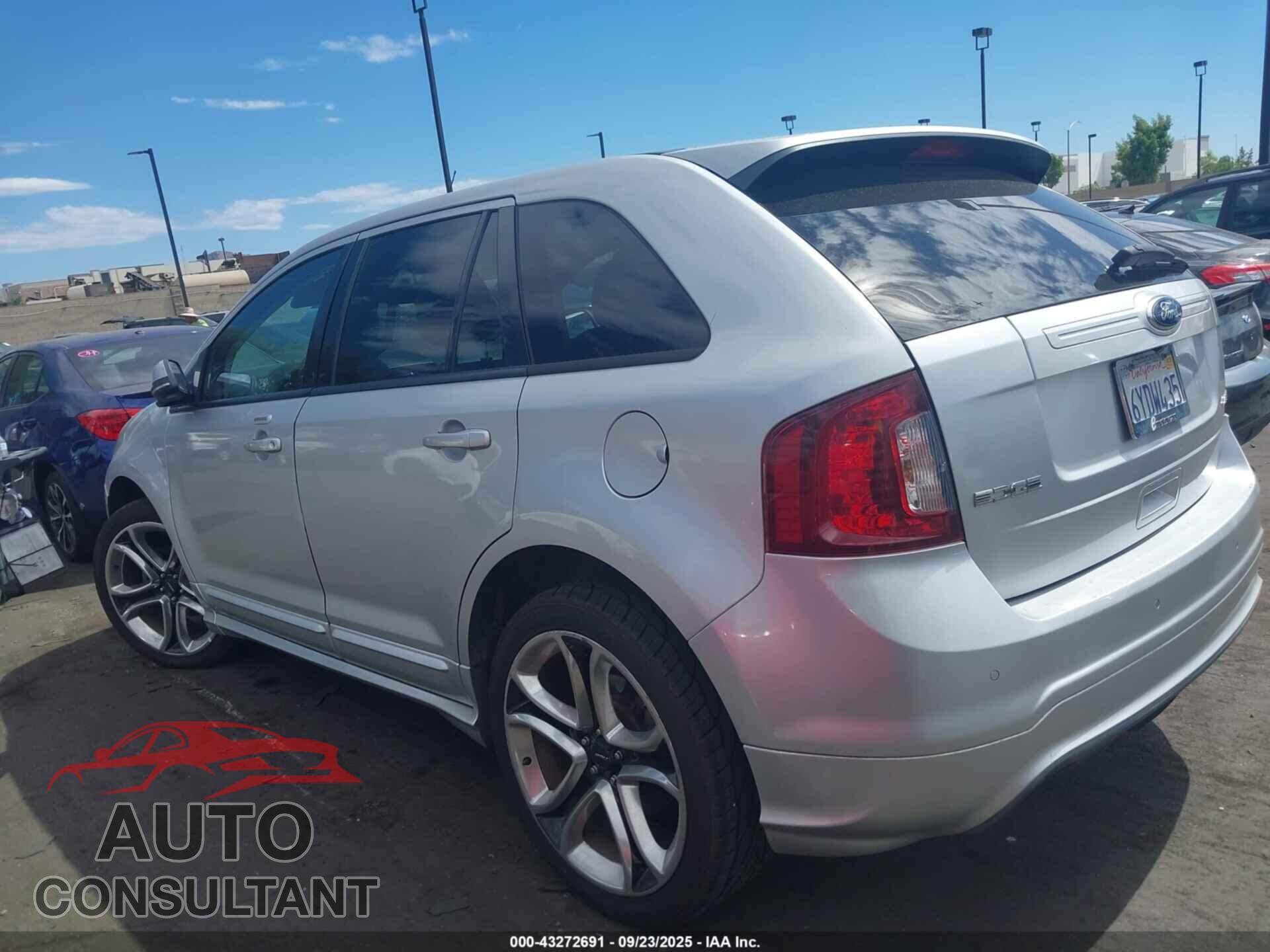 FORD EDGE 2013 - 2FMDK3AK4DBB01779