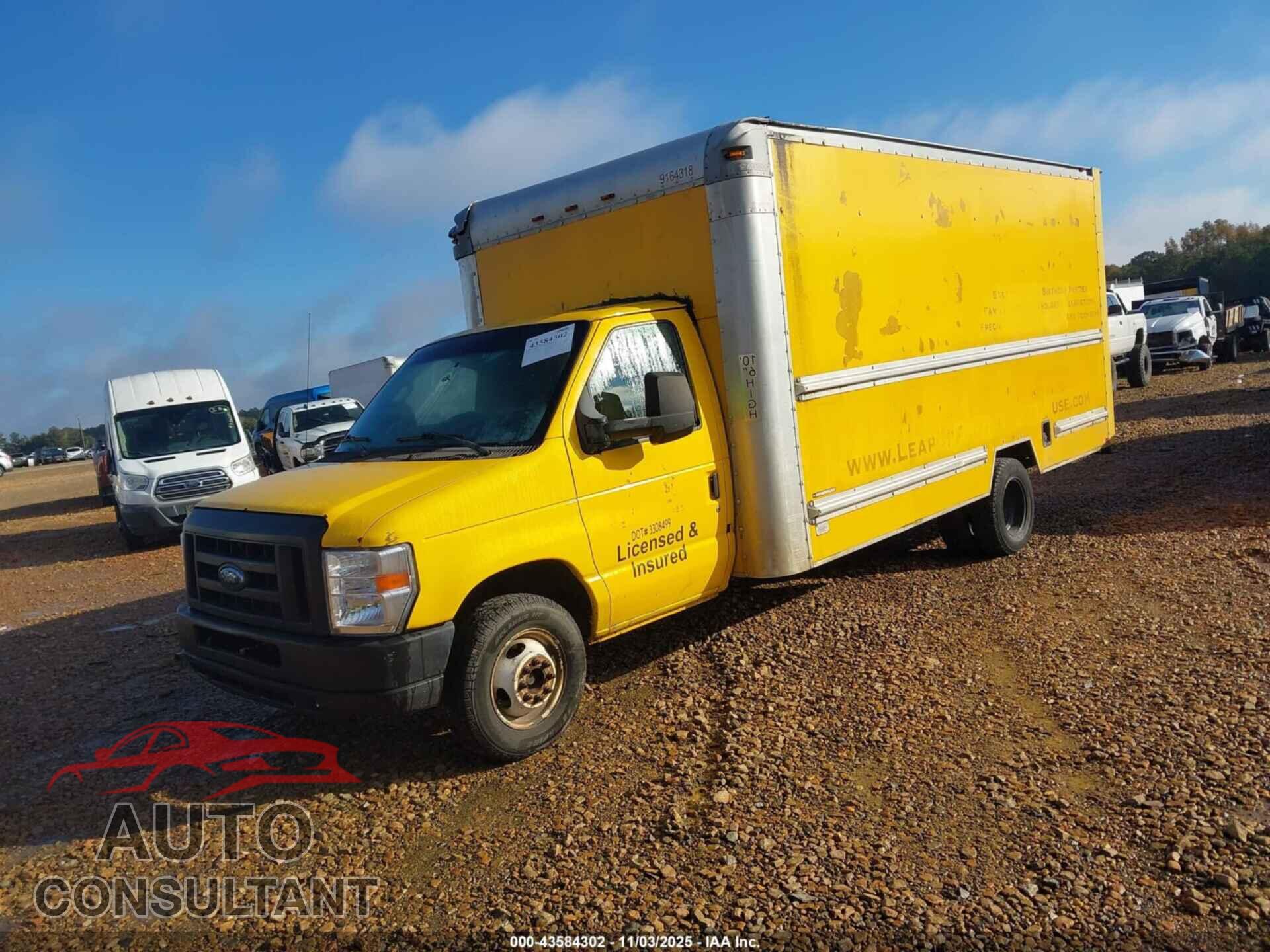 FORD E-350 CUTAWAY 2012 - 1FDWE3FS8CDA63250