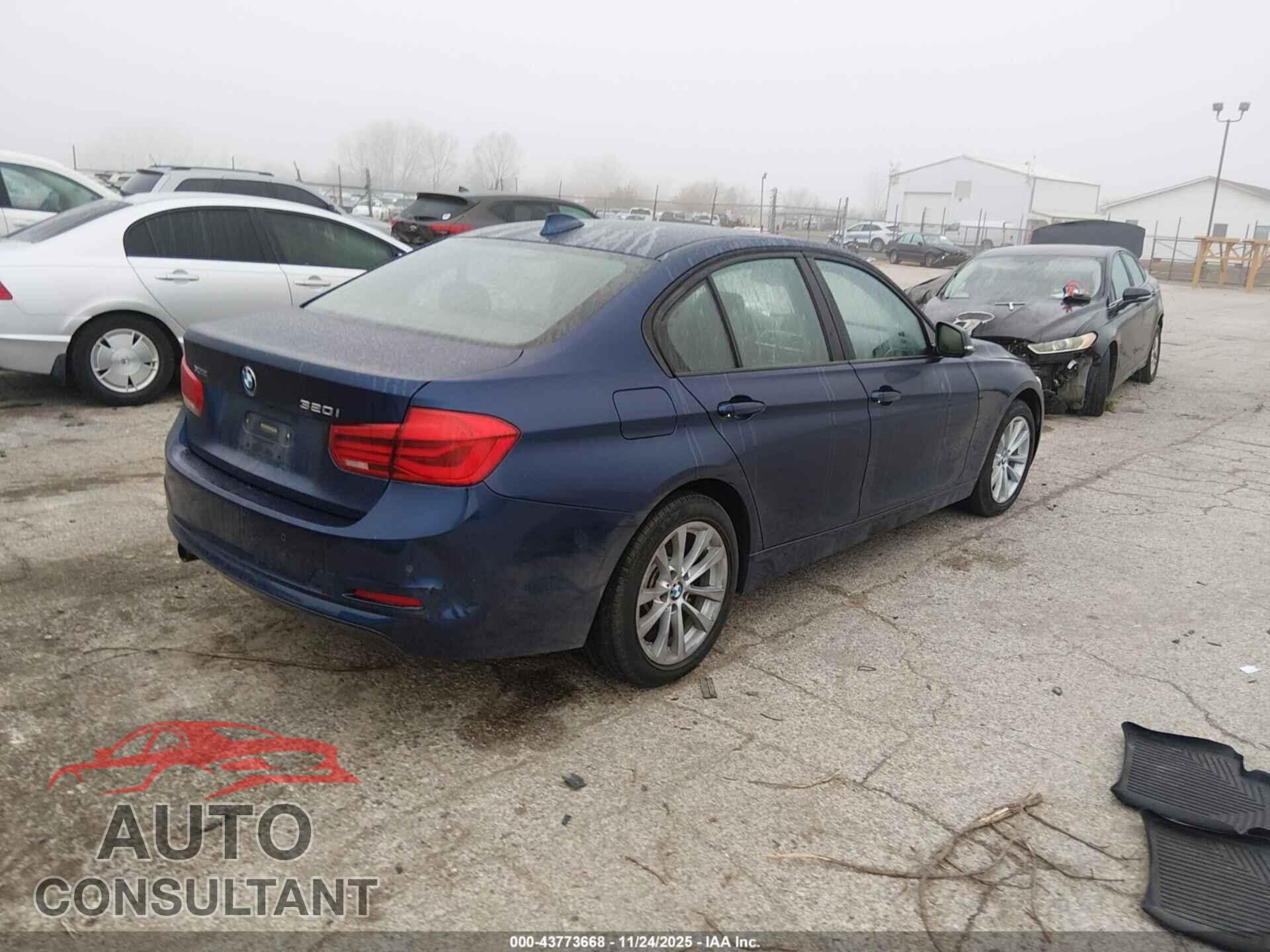 BMW 320I 2016 - WBA8E5G57GNU21484