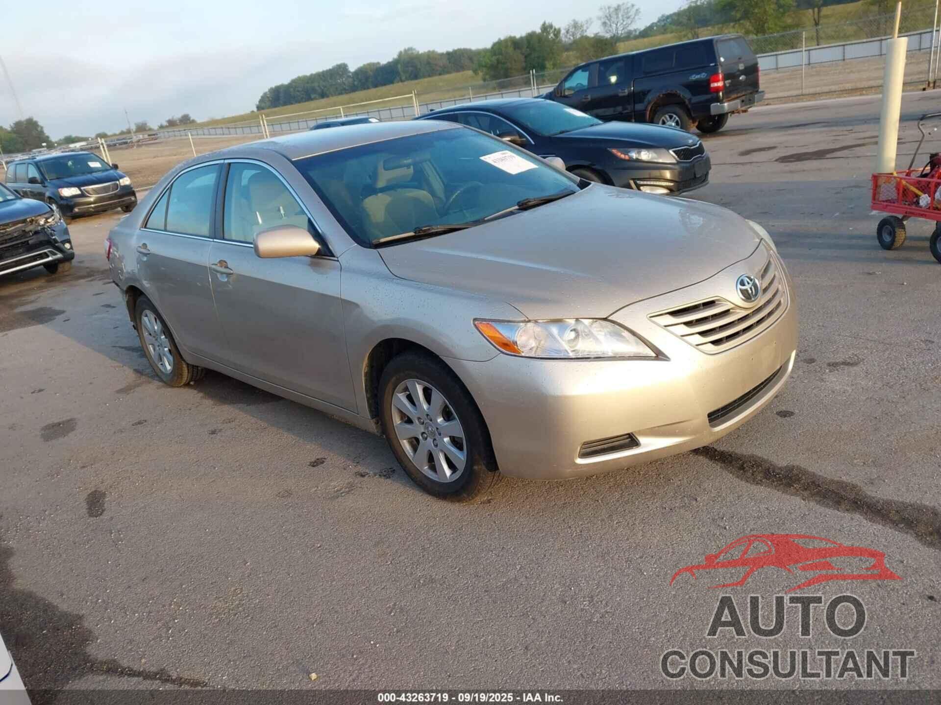 TOYOTA CAMRY 2009 - 4T4BE46K59R051351