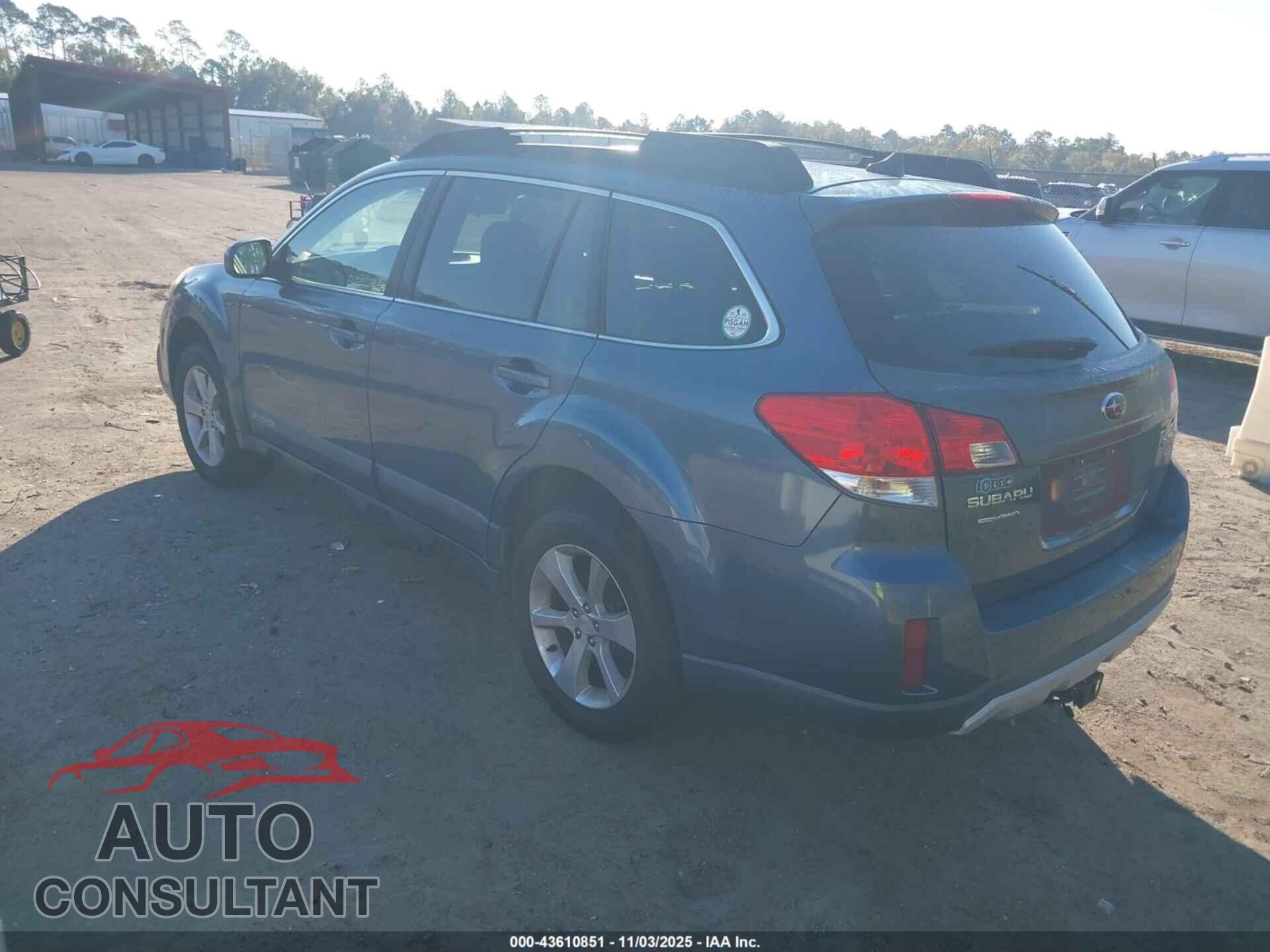 SUBARU OUTBACK 2014 - 4S4BRBCC4E3220632