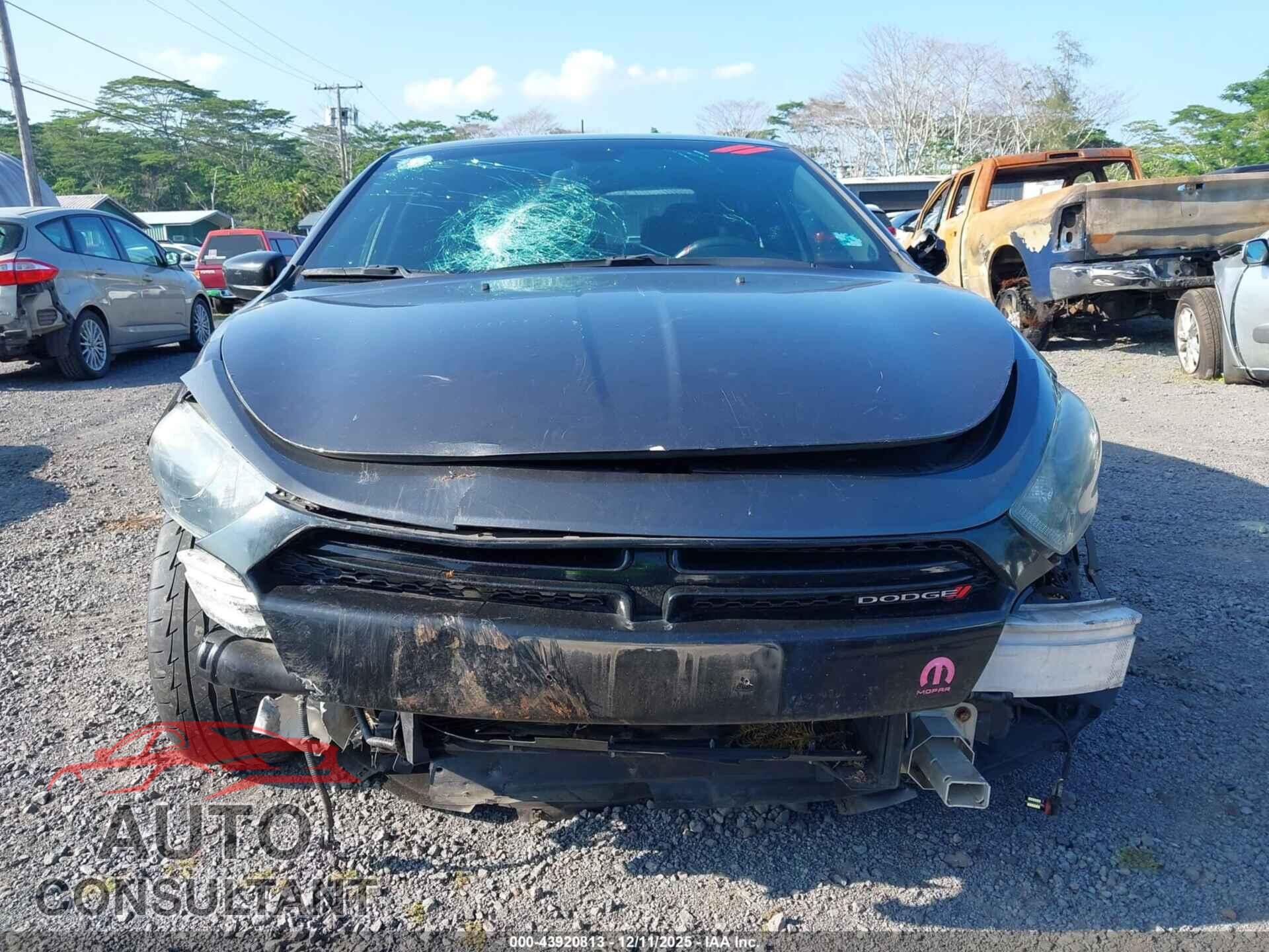 DODGE DART 2015 - 1C3CDFBB5FD345159