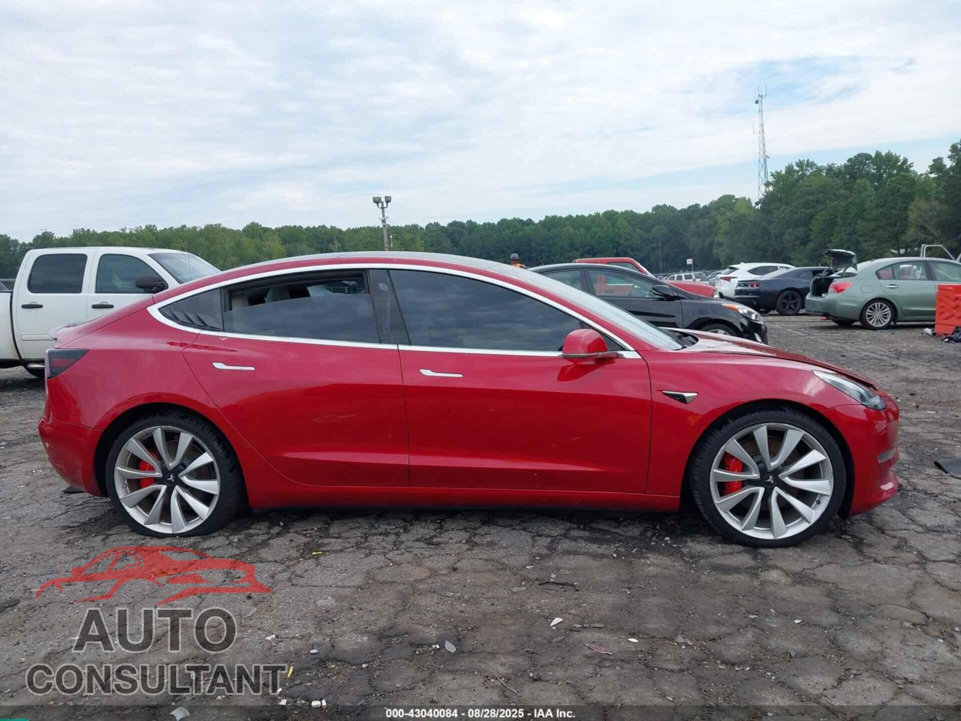 TESLA MODEL 3 2020 - 5YJ3E1EC9LF742426