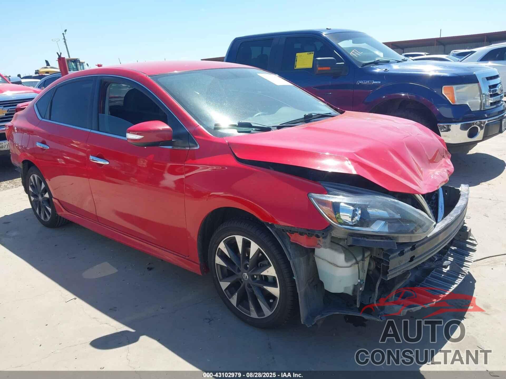 NISSAN SENTRA 2019 - 3N1AB7AP7KY450842