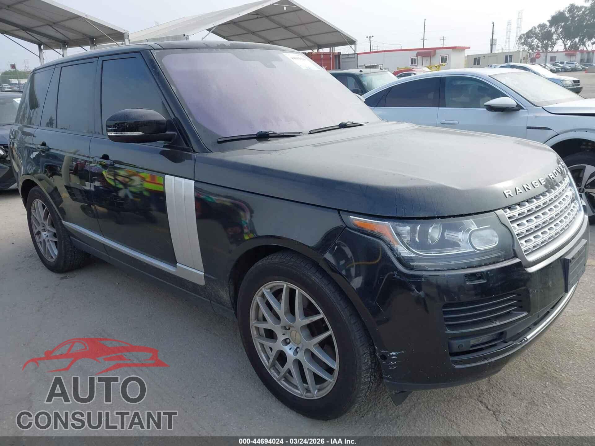 LAND ROVER RANGE ROVER 2013 - SALGS2DF7DA105629