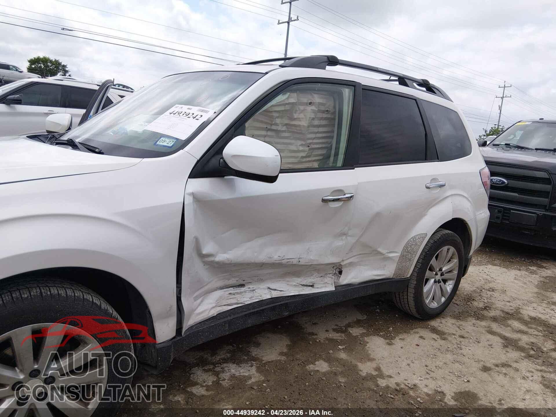 SUBARU FORESTER 2012 - JF2SHBDC8CH441643