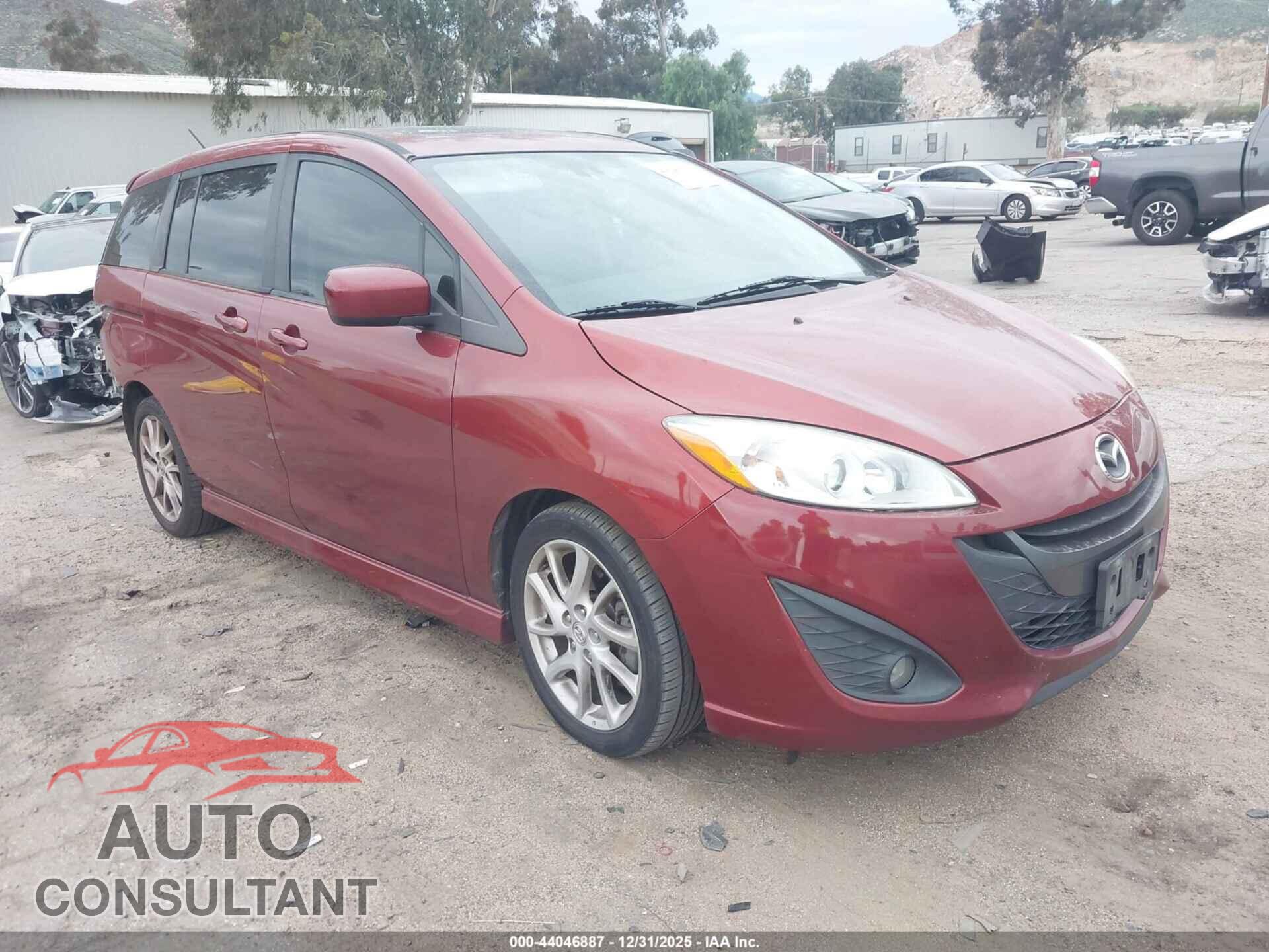 MAZDA MAZDA5 2012 - JM1CW2DL0C0137715