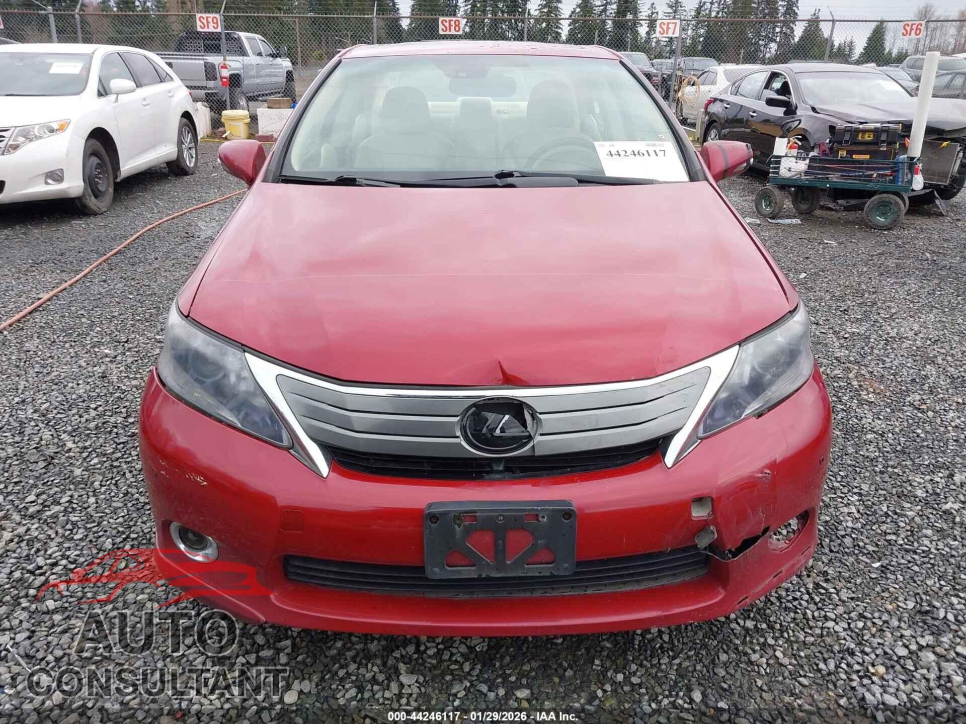 LEXUS HS 2010 - JTHBB1BA5A2002913