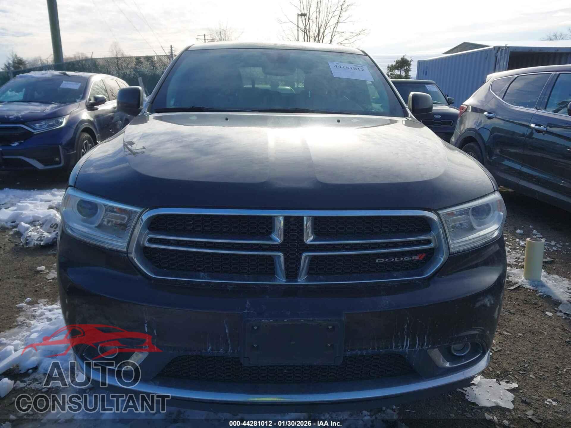 DODGE DURANGO 2017 - 1C4RDJAG4HC619465