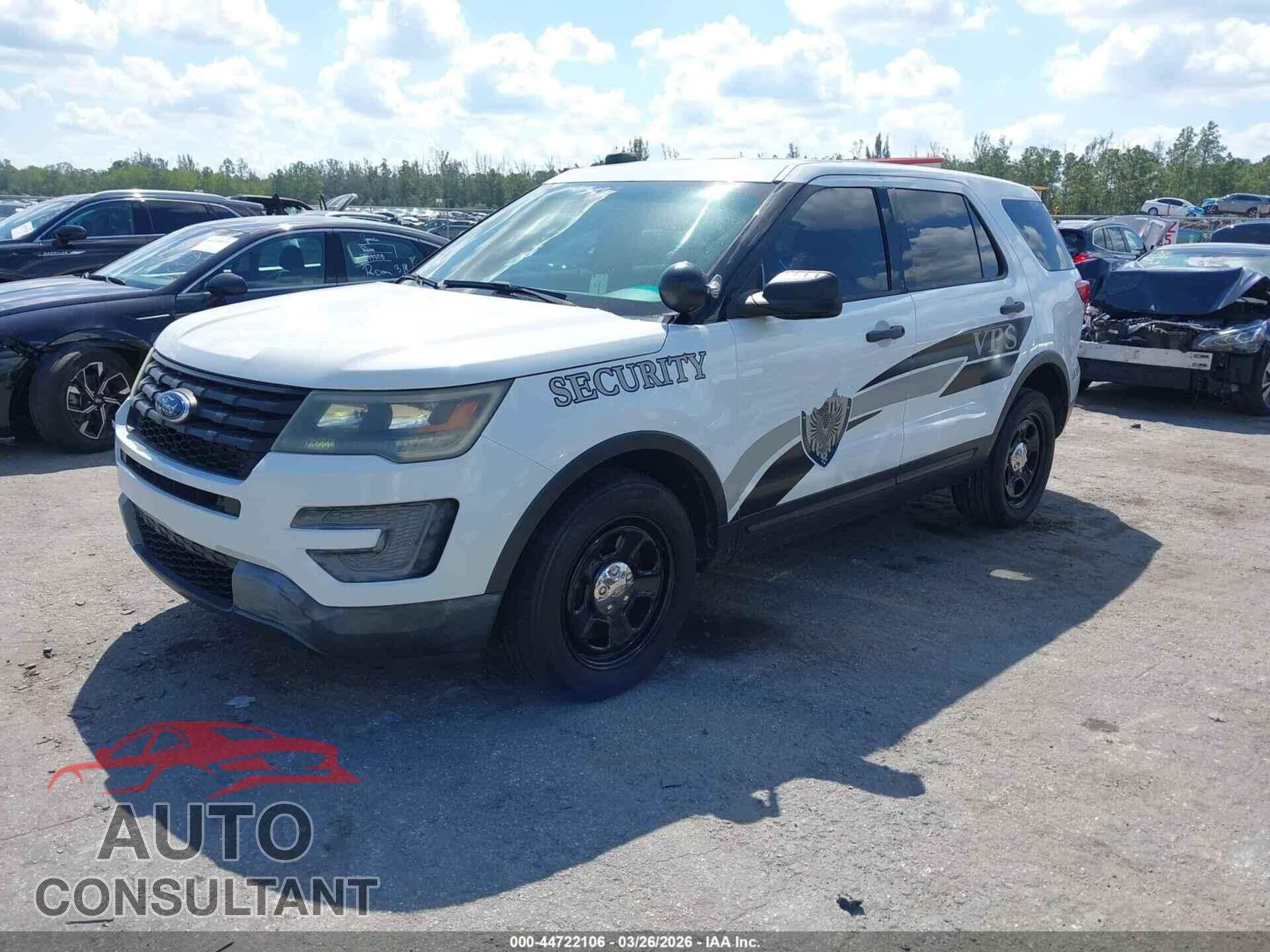 FORD UTILITY POLICE INTERCEPTOR 2016 - 1FM5K8AR8GGC92103