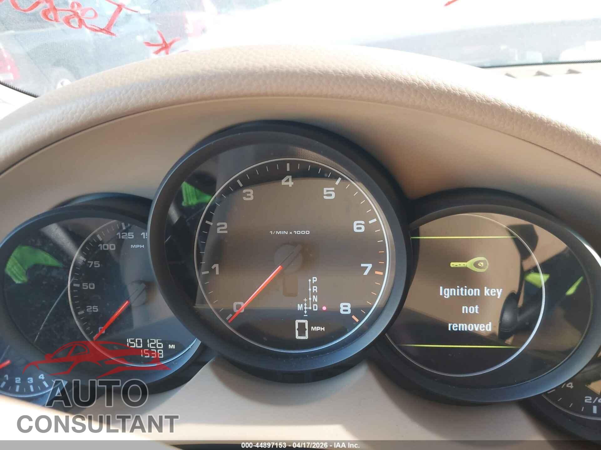 PORSCHE CAYENNE 2011 - WP1AA2A23BLA03780