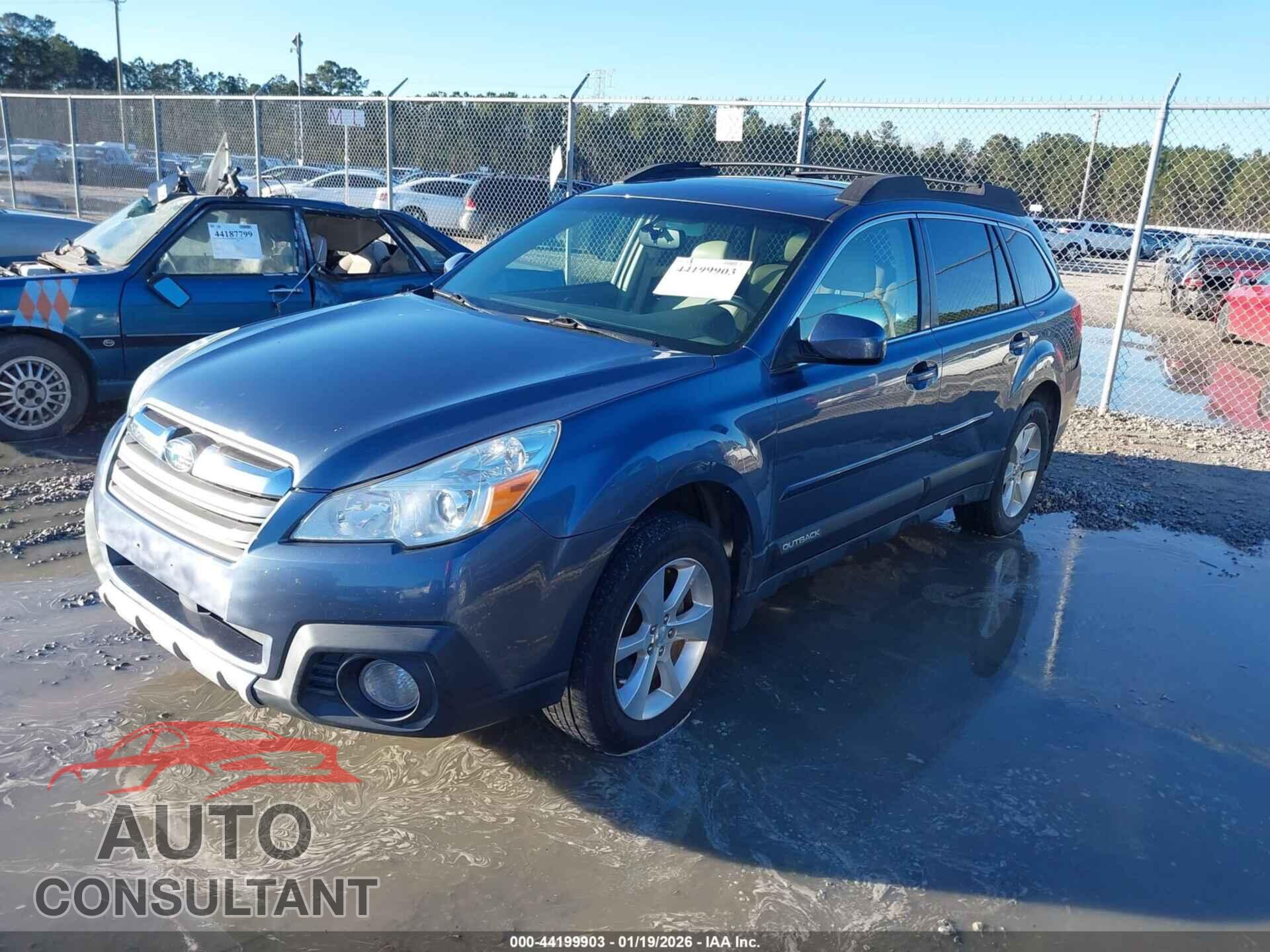 SUBARU OUTBACK 2013 - 4S4BRBKC8D3205146