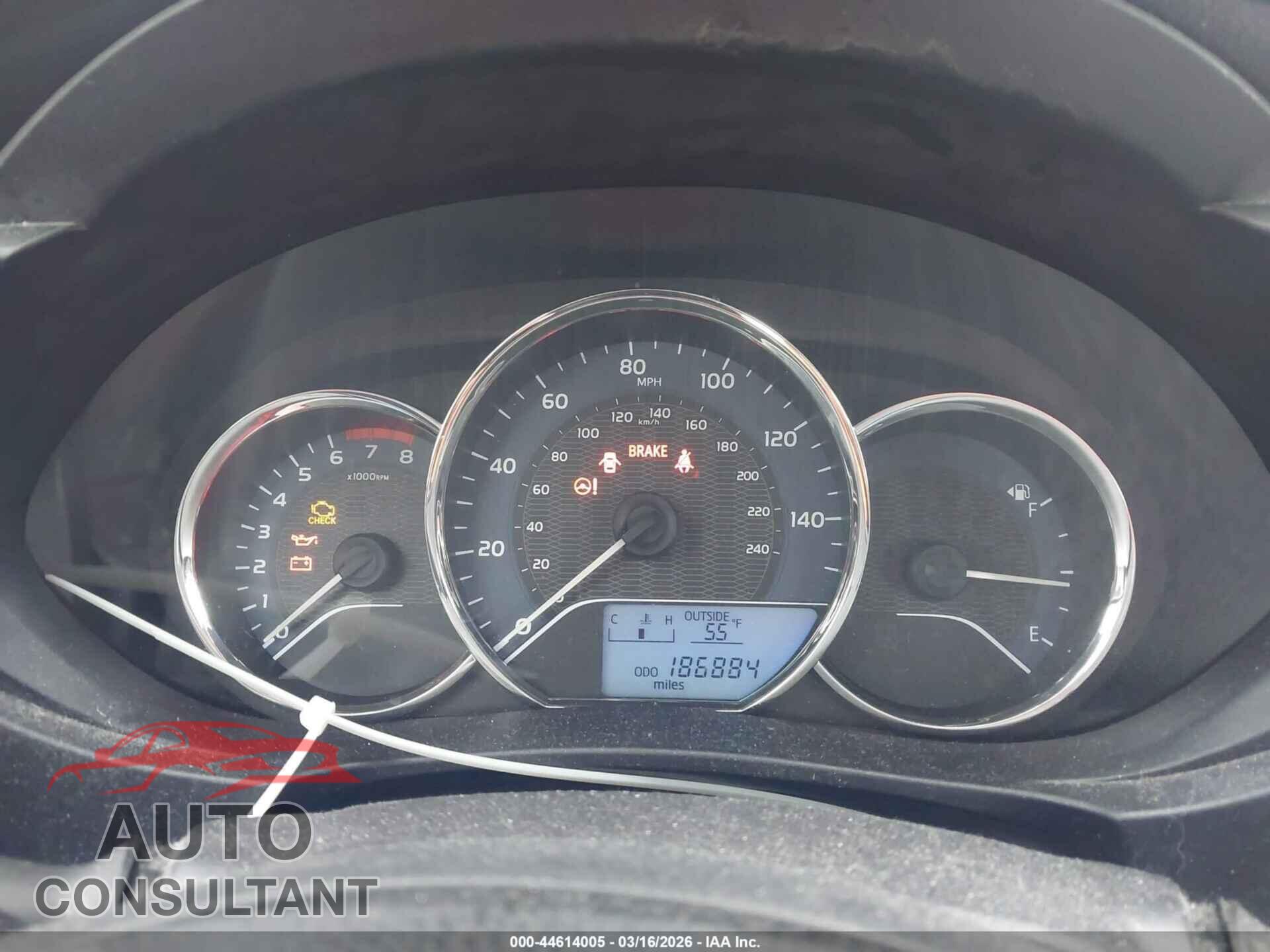 TOYOTA COROLLA 2014 - 5YFBURHE2EP119232