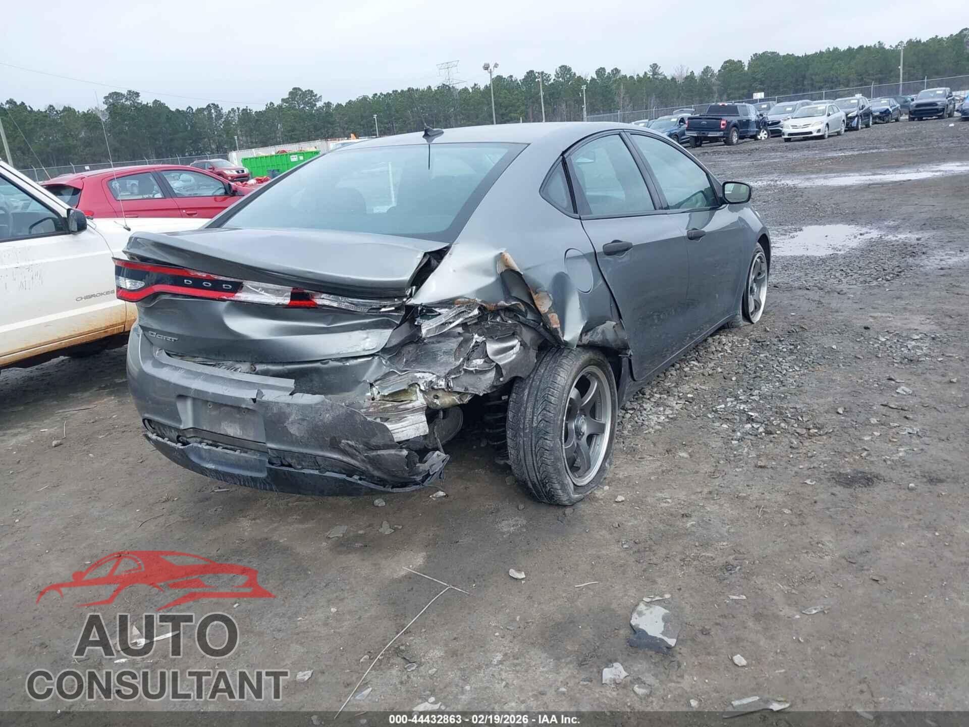 DODGE DART 2013 - 1C3CDFAA3DD241615