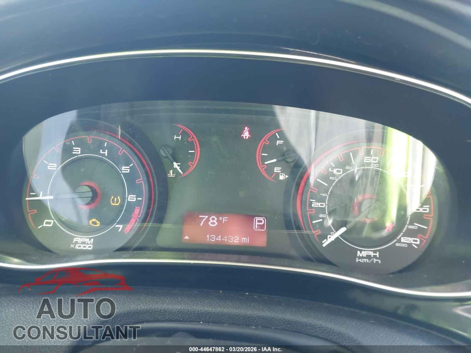 DODGE DART 2013 - 1C3CDFBA9DD148824