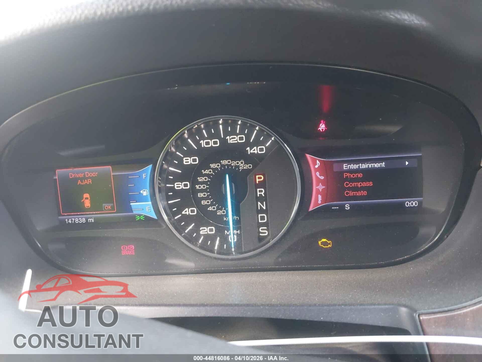 FORD EDGE 2013 - 2FMDK3KC7DBB26943
