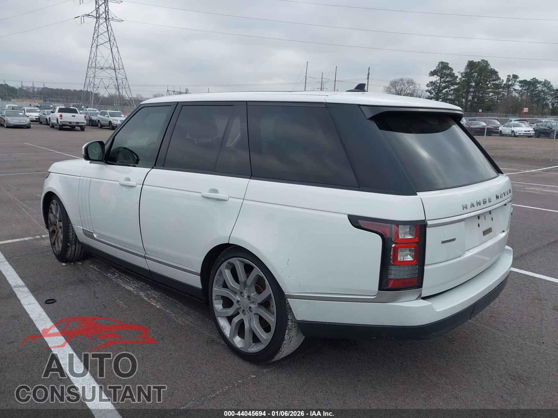 LAND ROVER RANGE ROVER 2016 - SALGS2EF2GA285069
