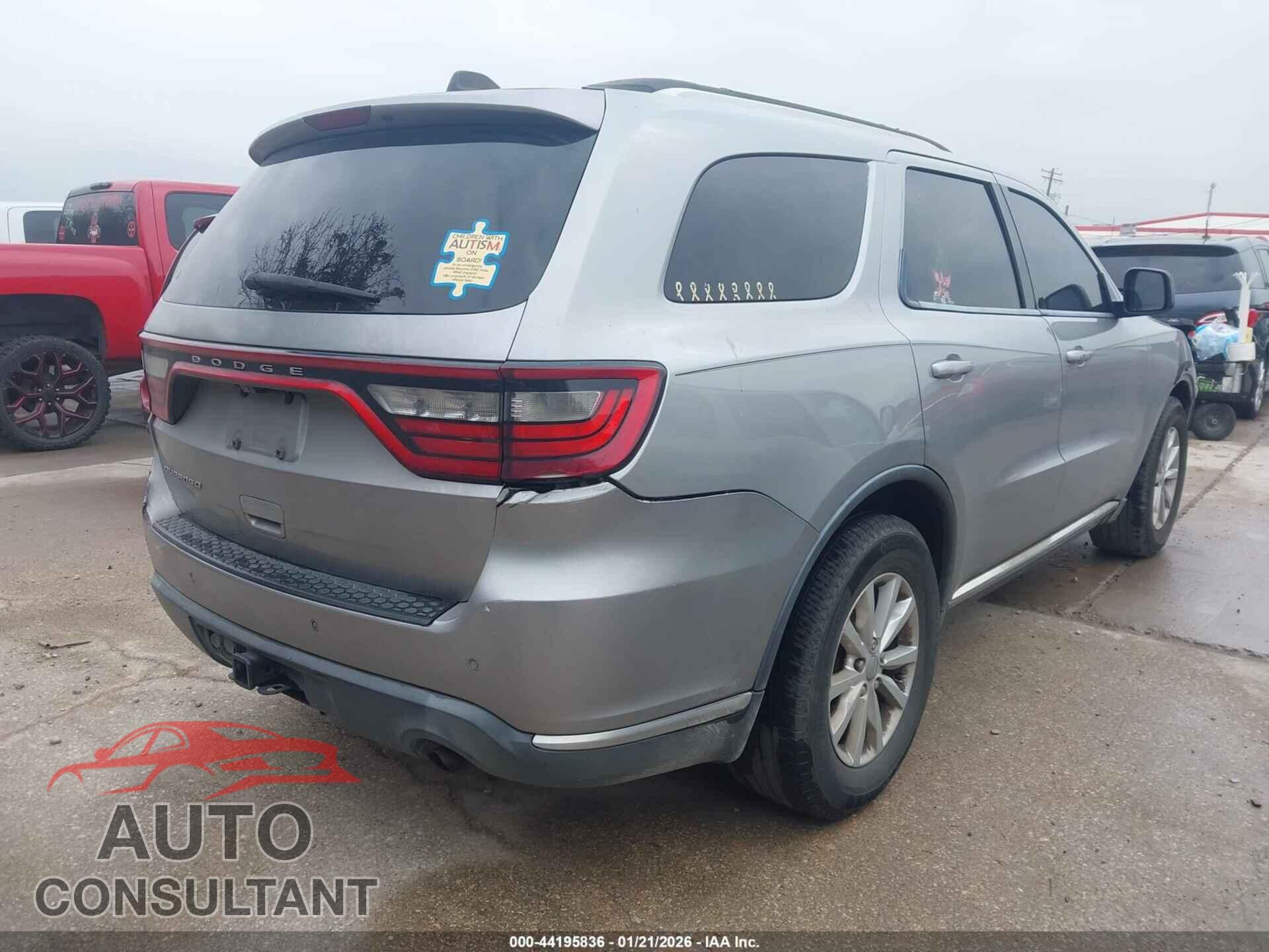 DODGE DURANGO 2014 - 1C4RDHAG3EC454805