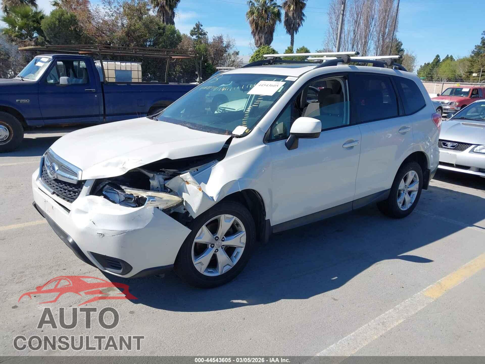 SUBARU FORESTER 2014 - JF2SJAEC4EH443003