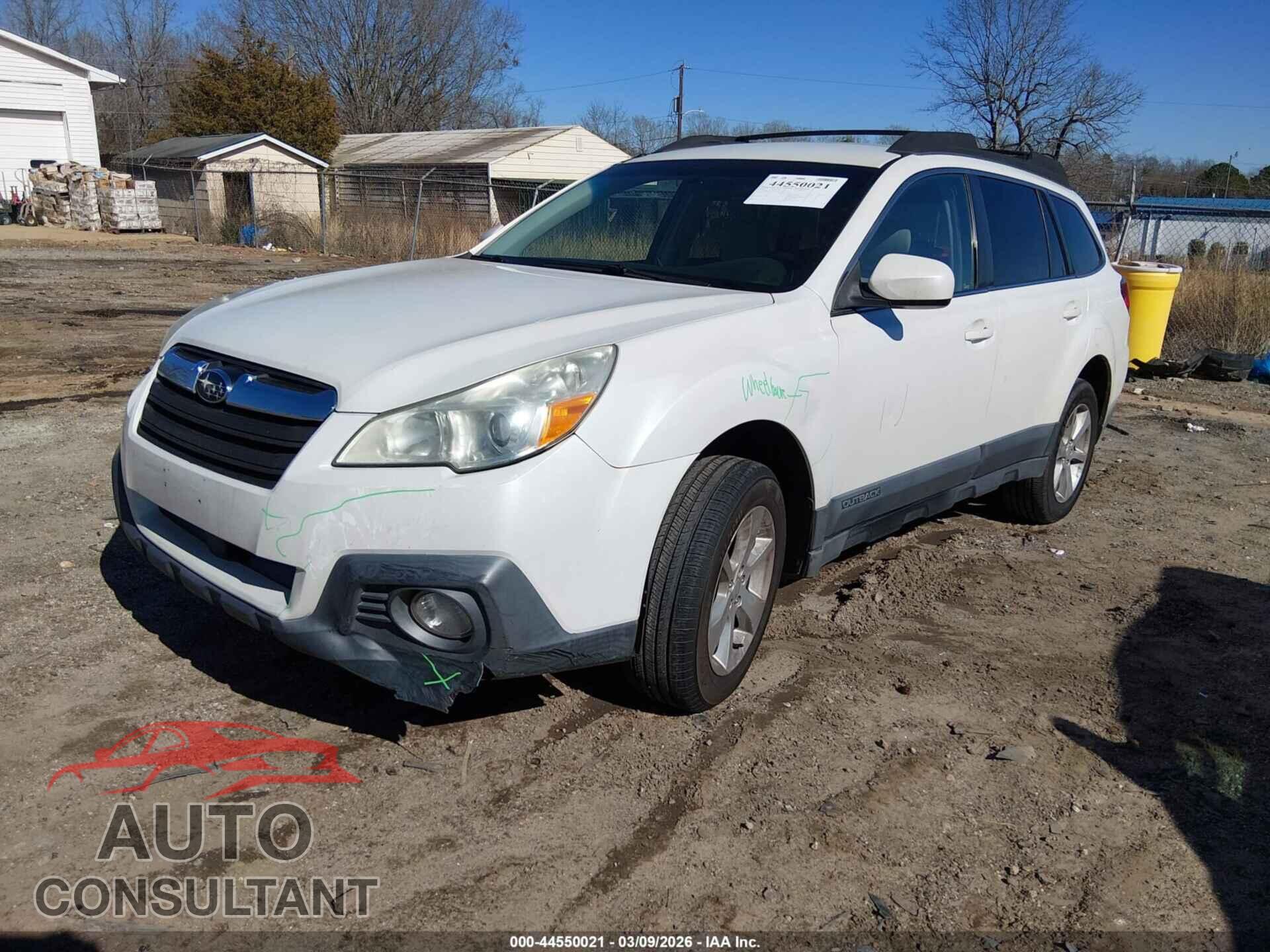 SUBARU OUTBACK 2013 - 4S4BRCCC7D3251314