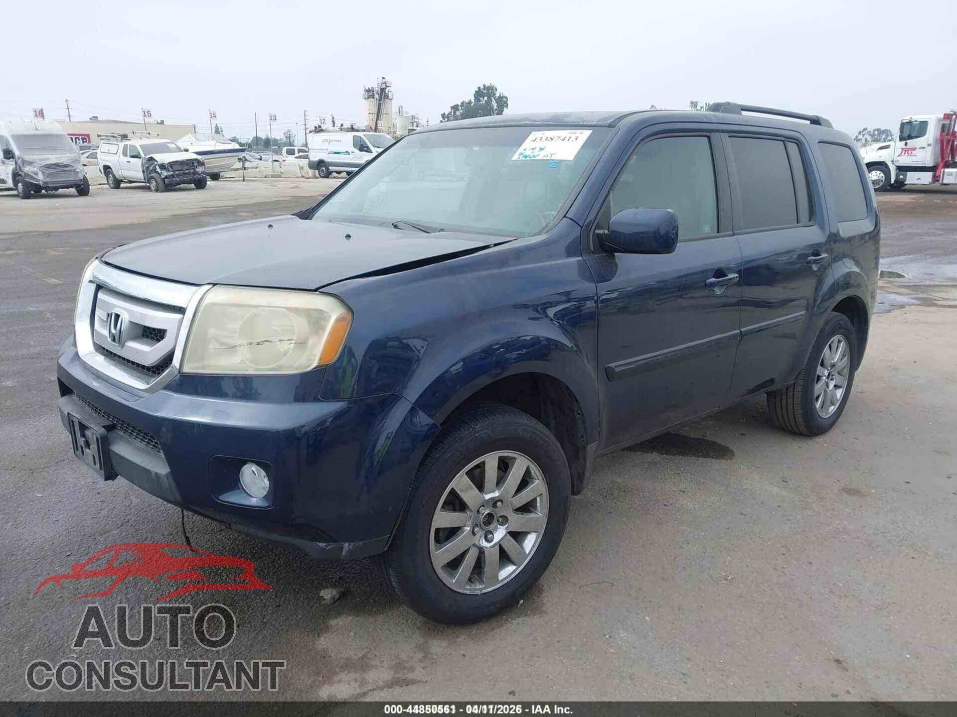 HONDA PILOT 2009 - 5FNYF38559B026806
