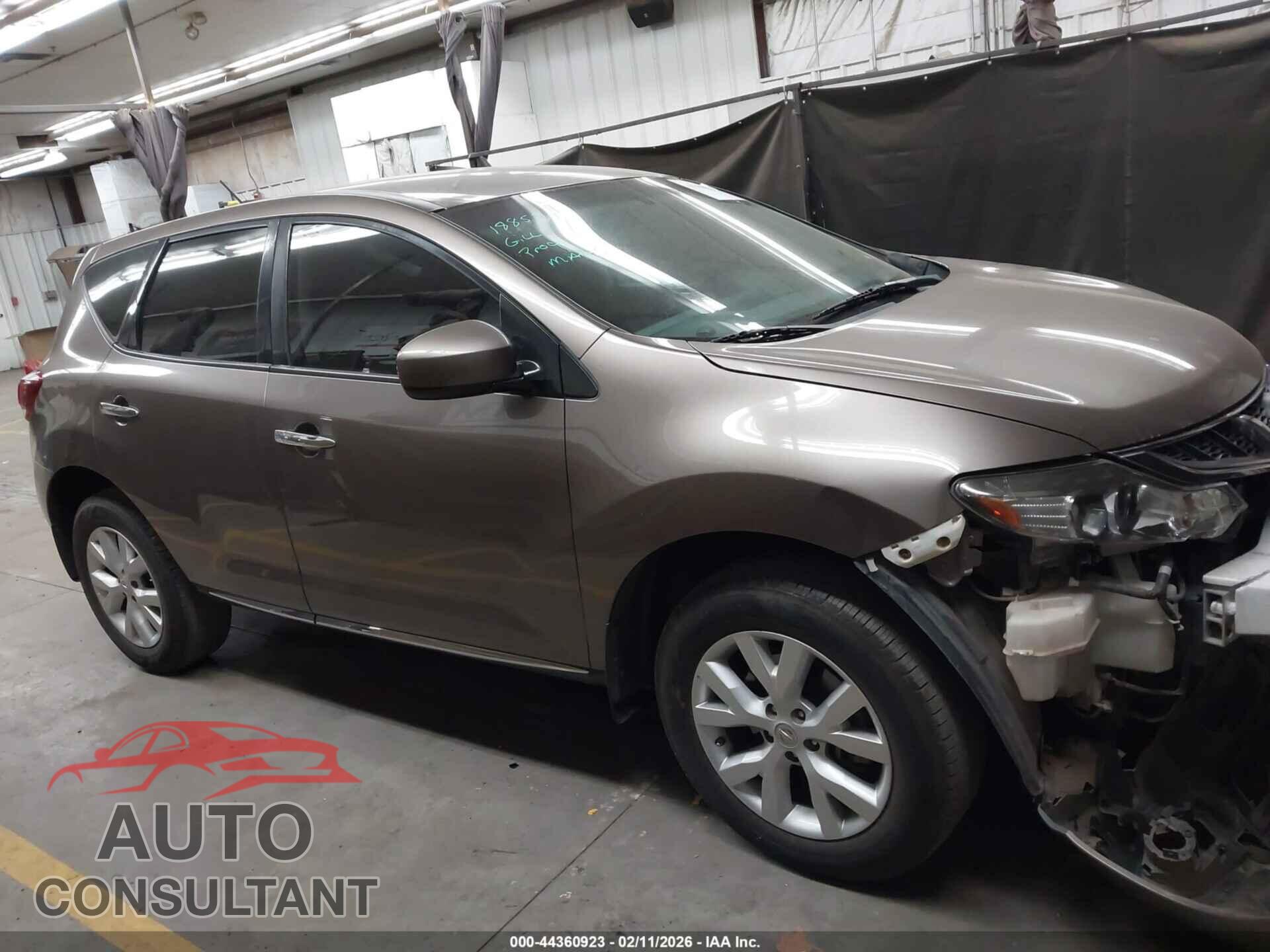 NISSAN MURANO 2013 - JN8AZ1MUXDW202042