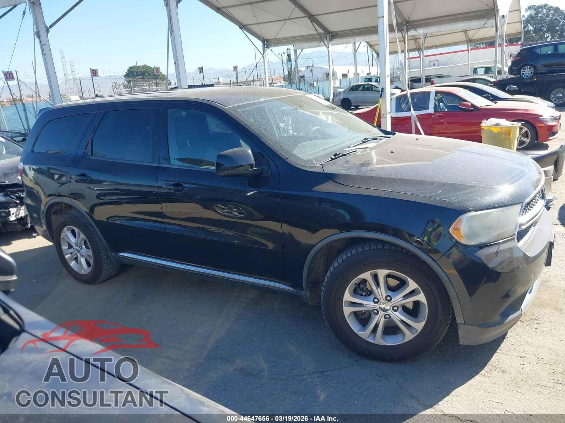 DODGE DURANGO 2012 - 1C4RDHAG2CC153570