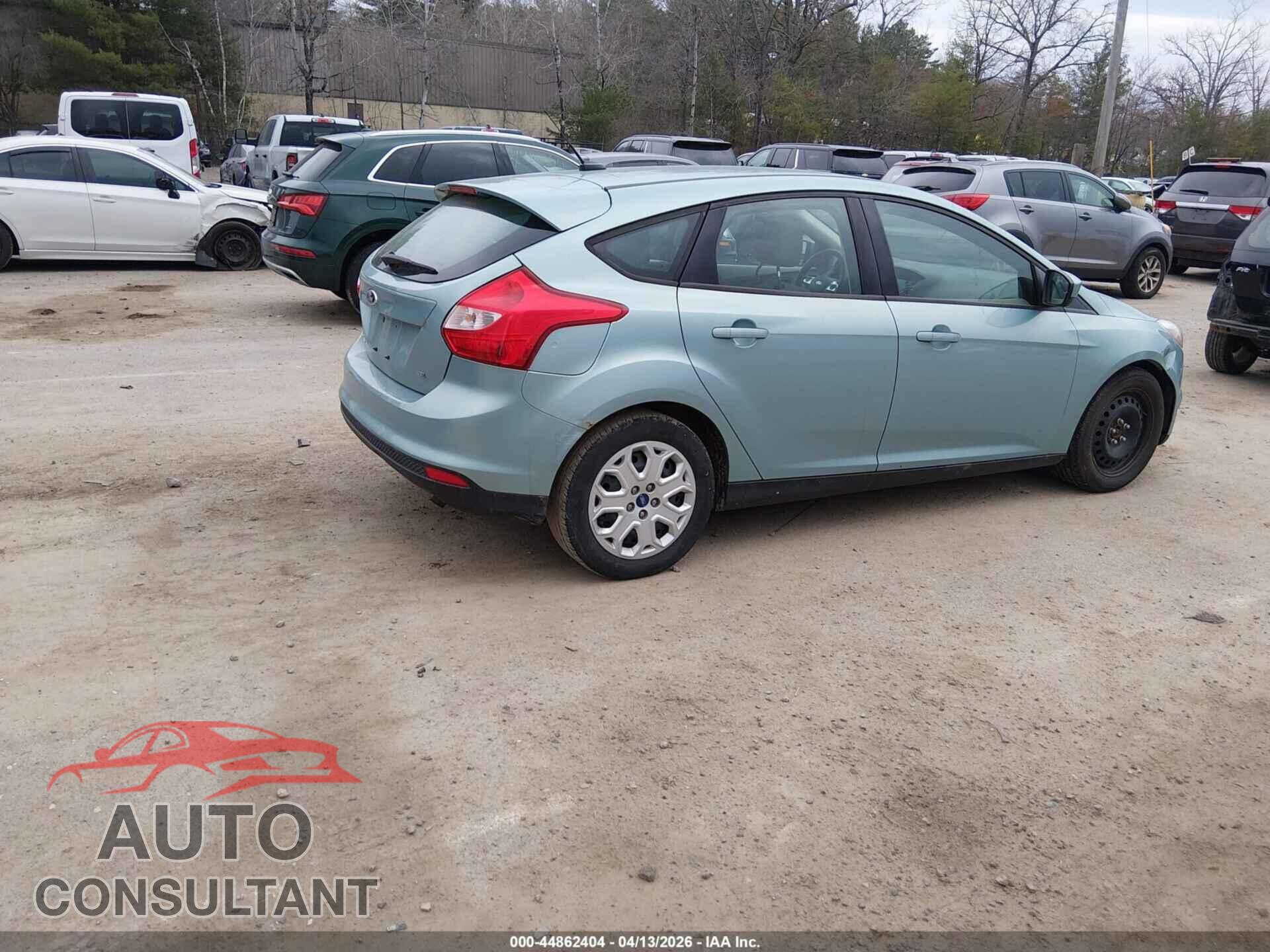 FORD FOCUS 2012 - 1FAHP3K20CL234405