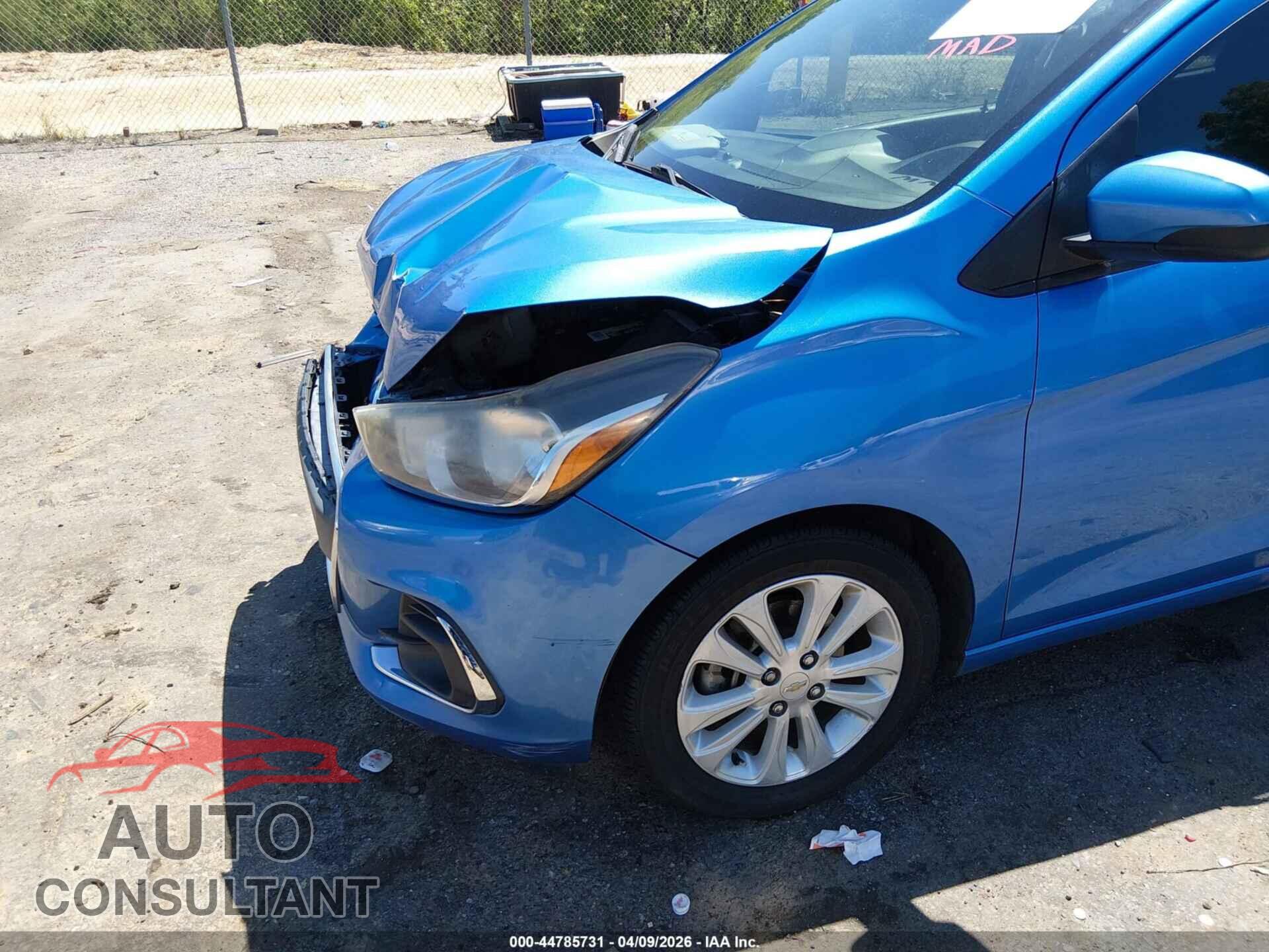 CHEVROLET SPARK 2017 - KL8CD6SA8HC738089