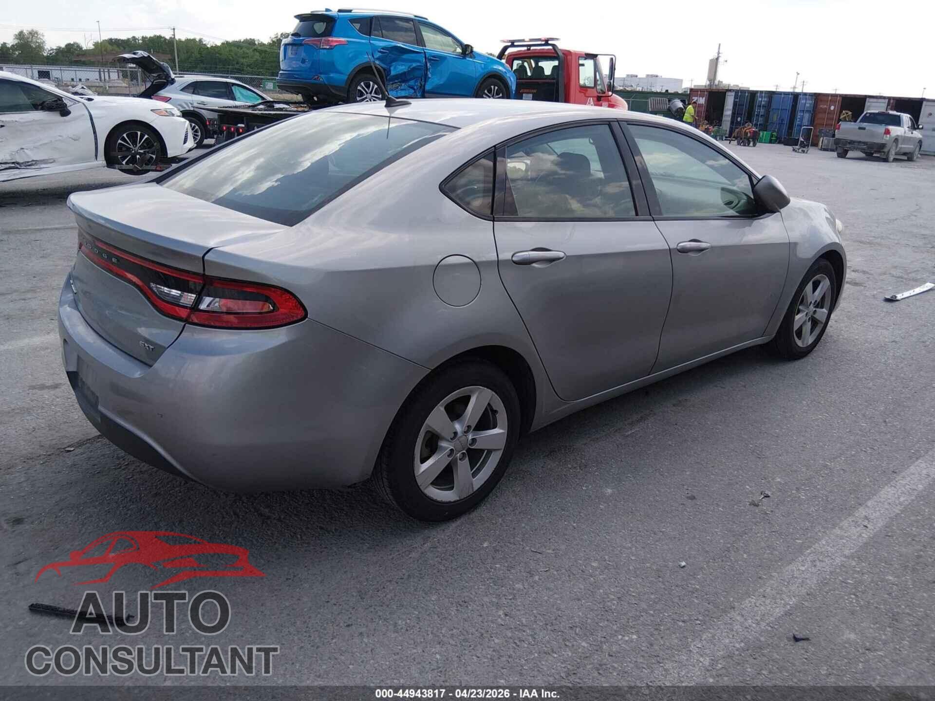 DODGE DART 2015 - 1C3CDFBBXFD199633