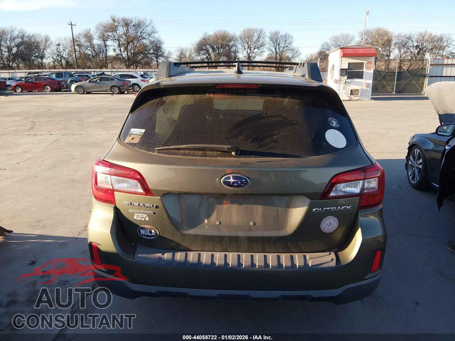 SUBARU OUTBACK 2016 - 4S4BSBDC4G3290847