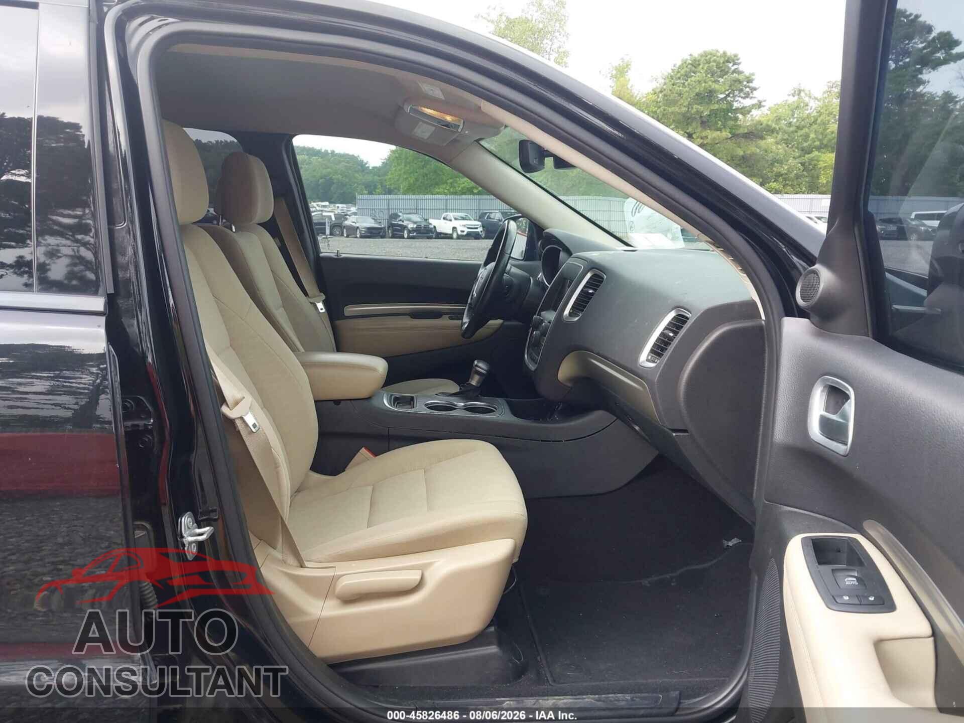 DODGE DURANGO 2019 - 1C4RDJAG0KC827253