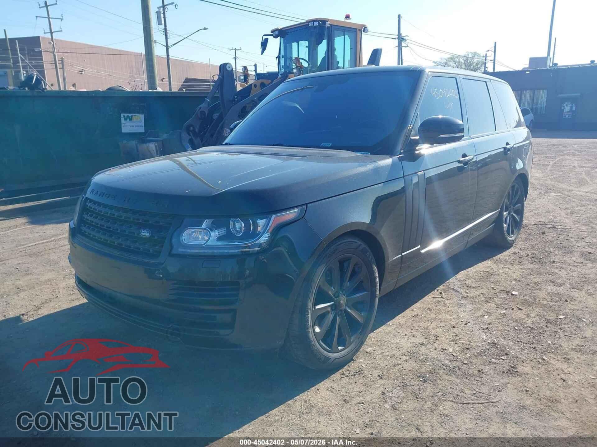 LAND ROVER RANGE ROVER 2016 - SALGS2KF7GA304090