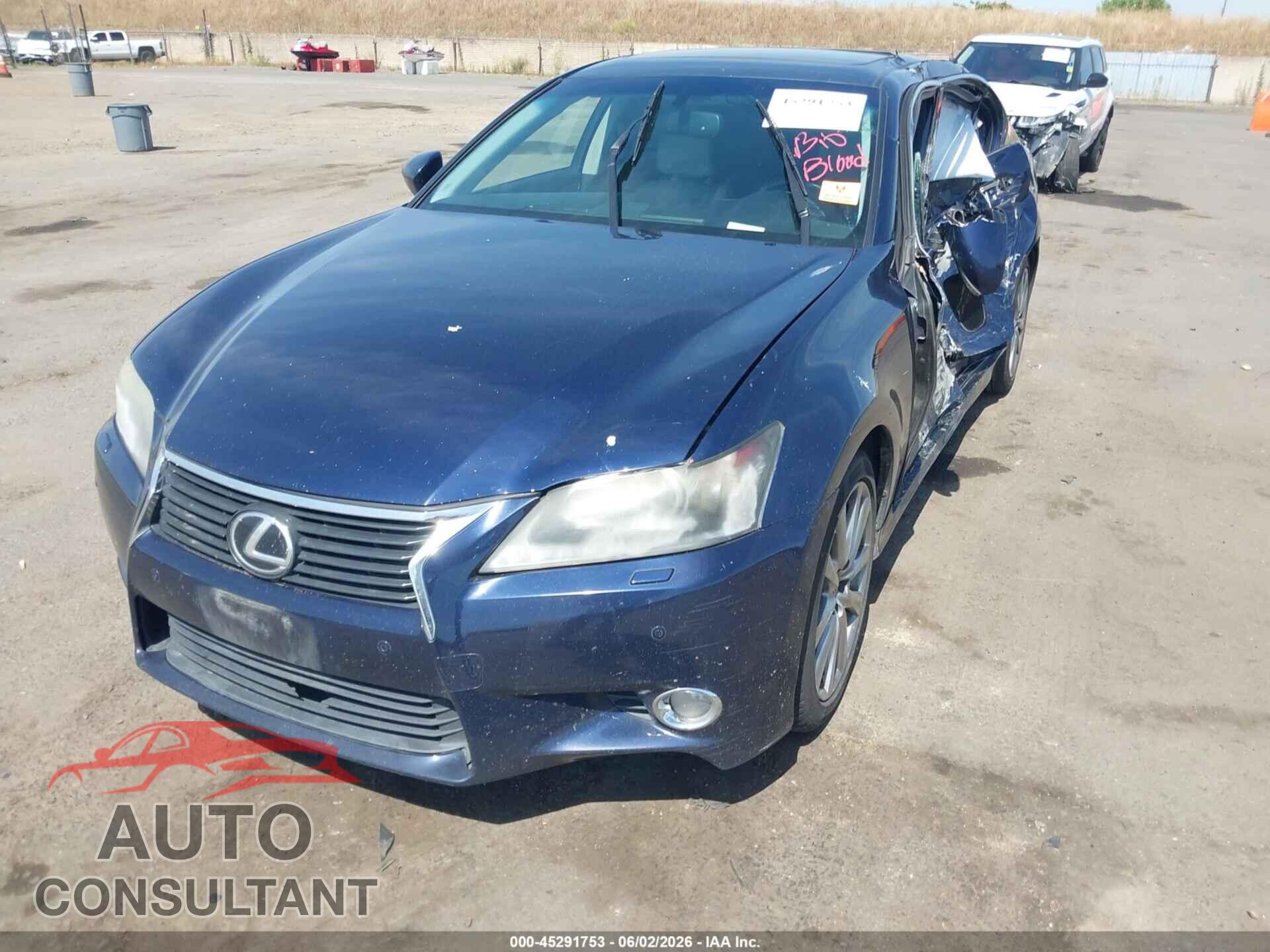 LEXUS GS 350 2013 - JTHCE1BL3D5002702