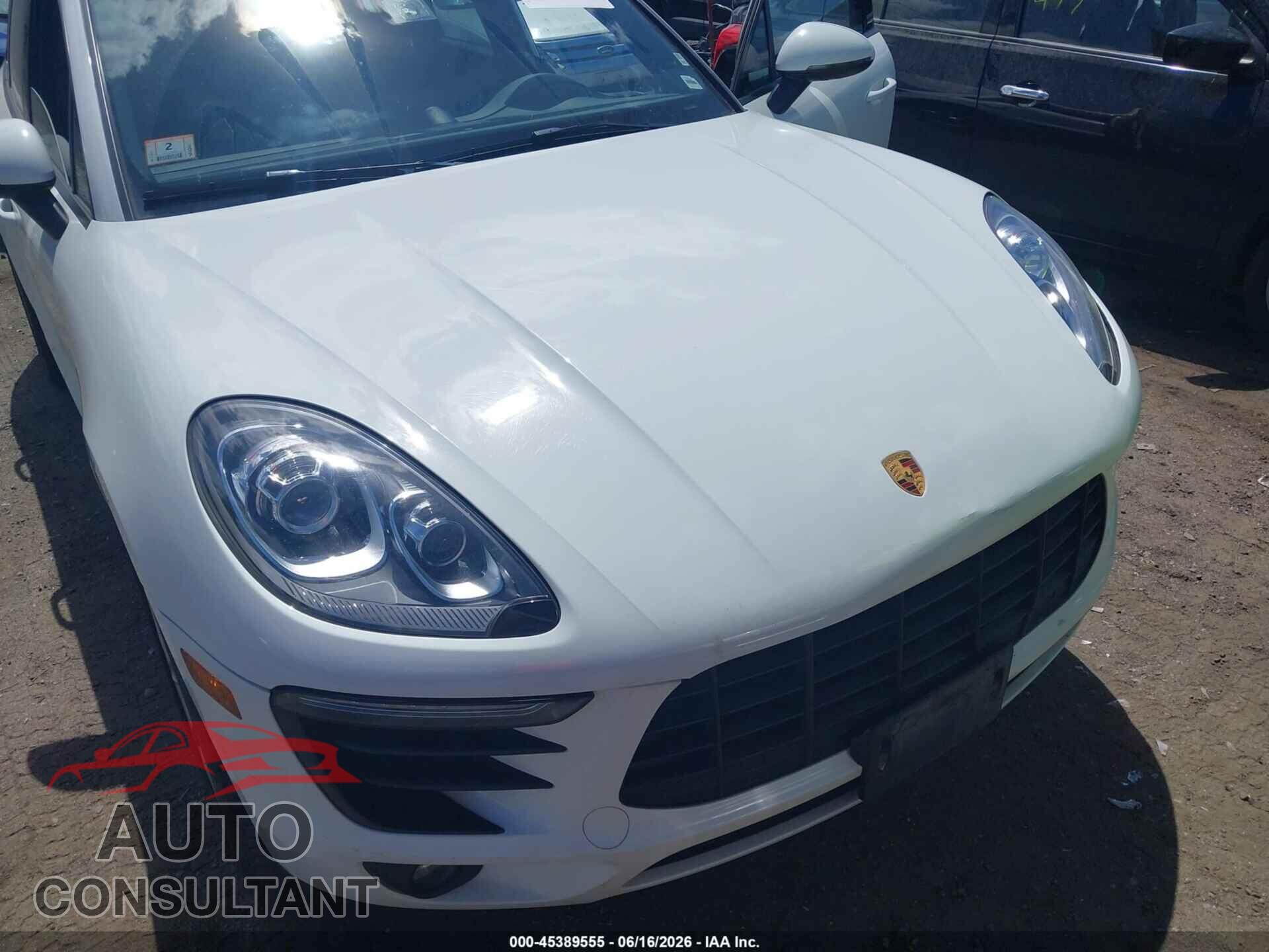 PORSCHE MACAN 2017 - WP1AA2A59HLB04020