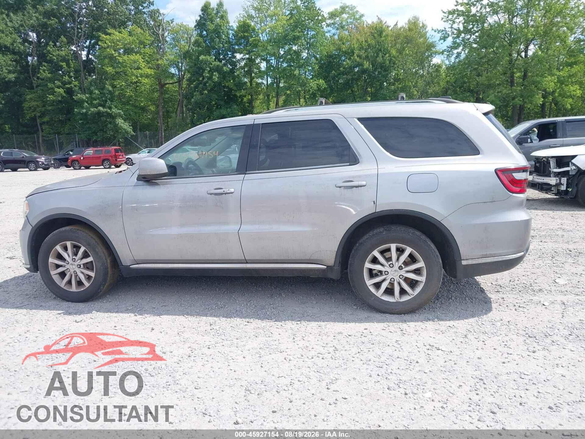 DODGE DURANGO 2014 - 1C4RDJAG8EC970956