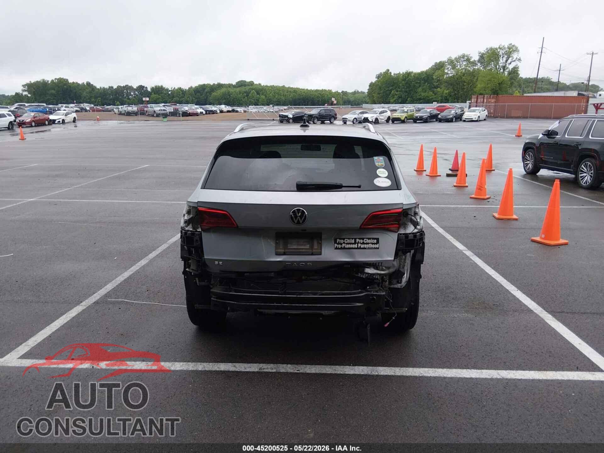 VOLKSWAGEN TAOS 2022 - 3VVRX7B23NM031856