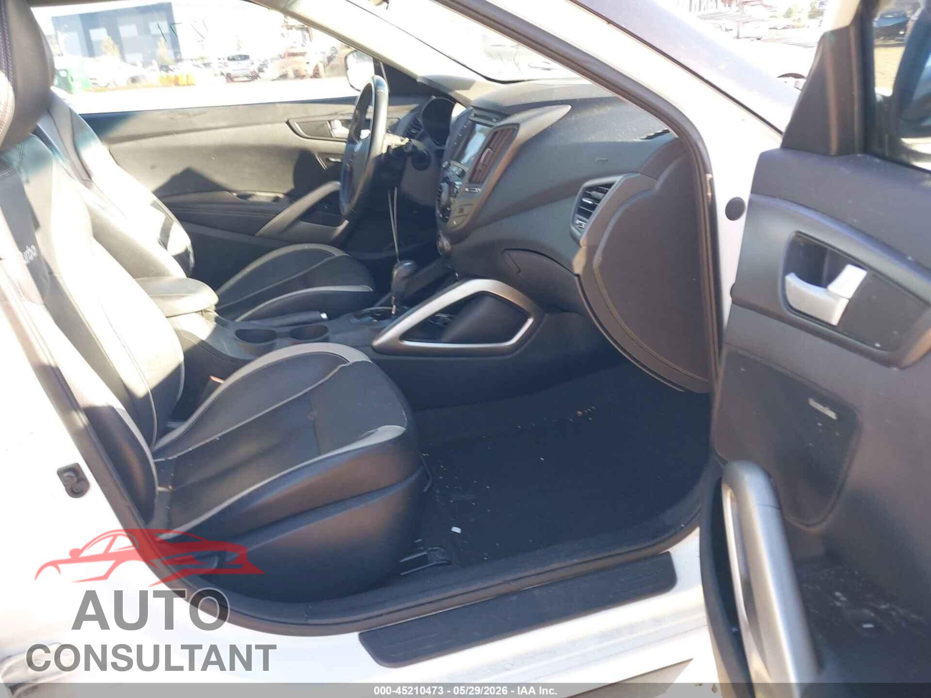 HYUNDAI VELOSTER 2015 - KMHTC6AE7FU238751