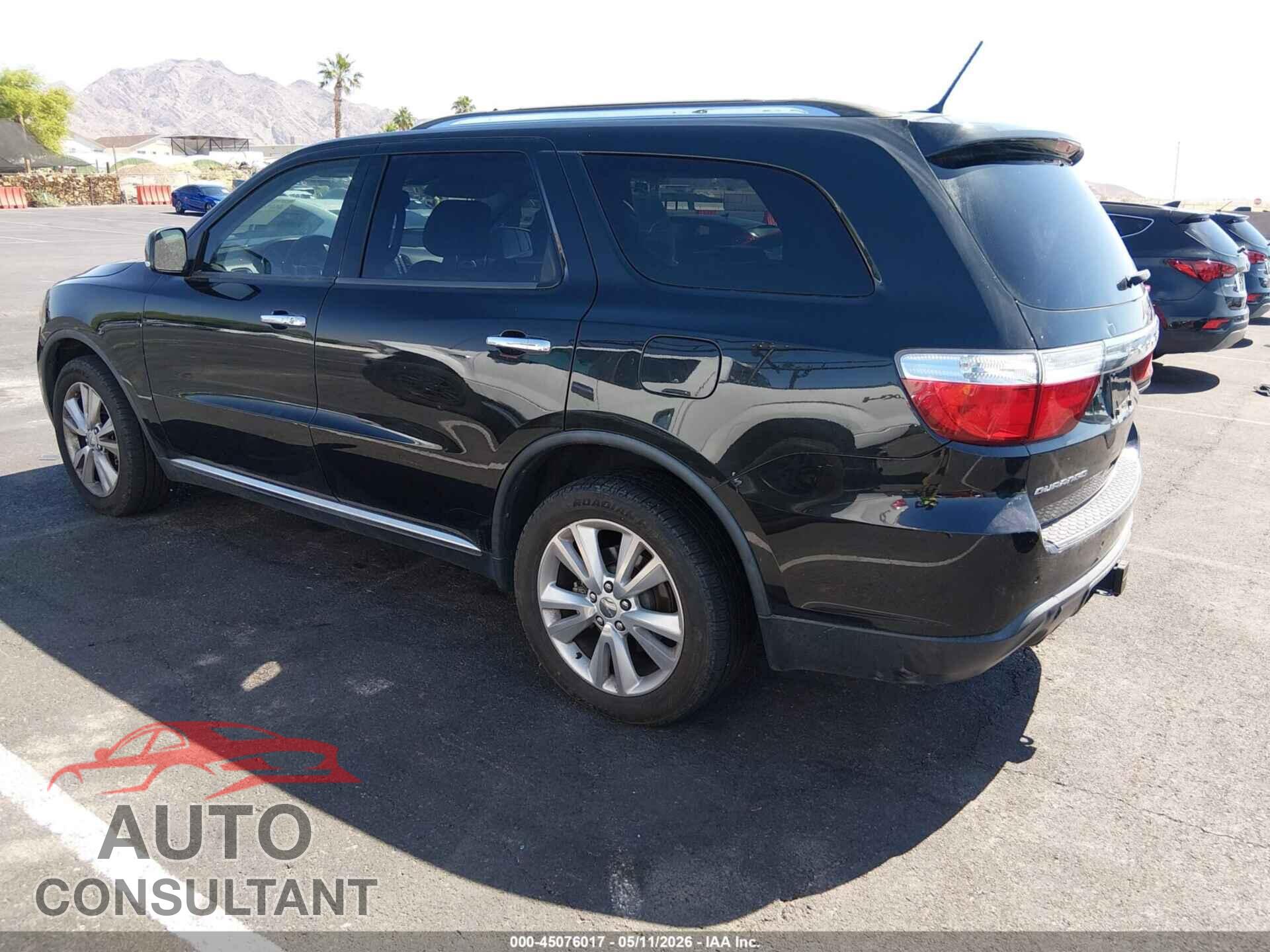 DODGE DURANGO 2013 - 1C4SDHDT6DC598101
