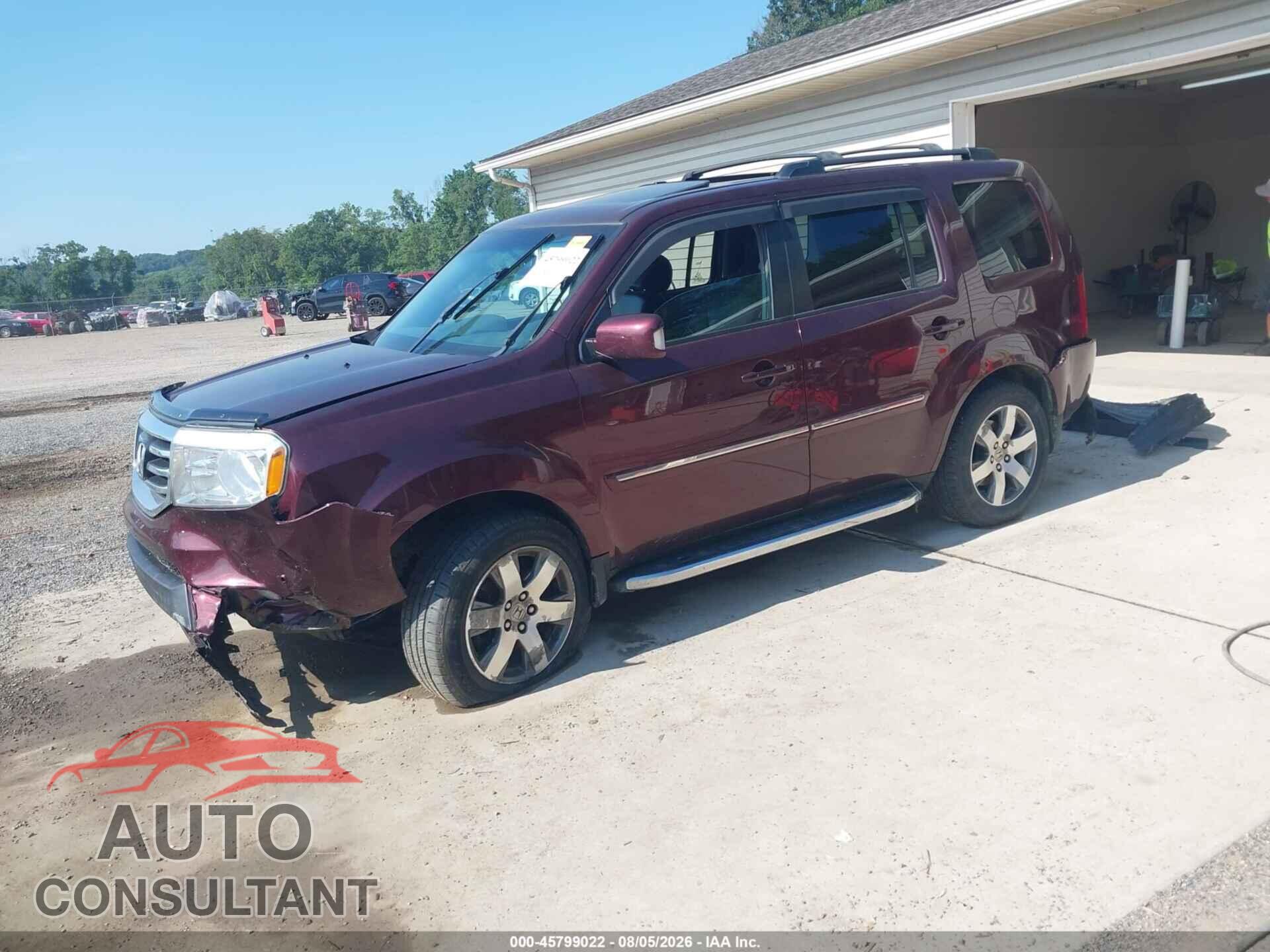 HONDA PILOT 2014 - 5FNYF4H95EB002833