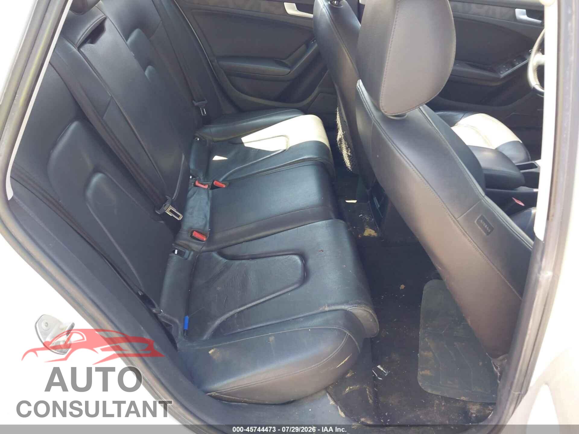 AUDI A4 2012 - WAUBFAFLXCA114100