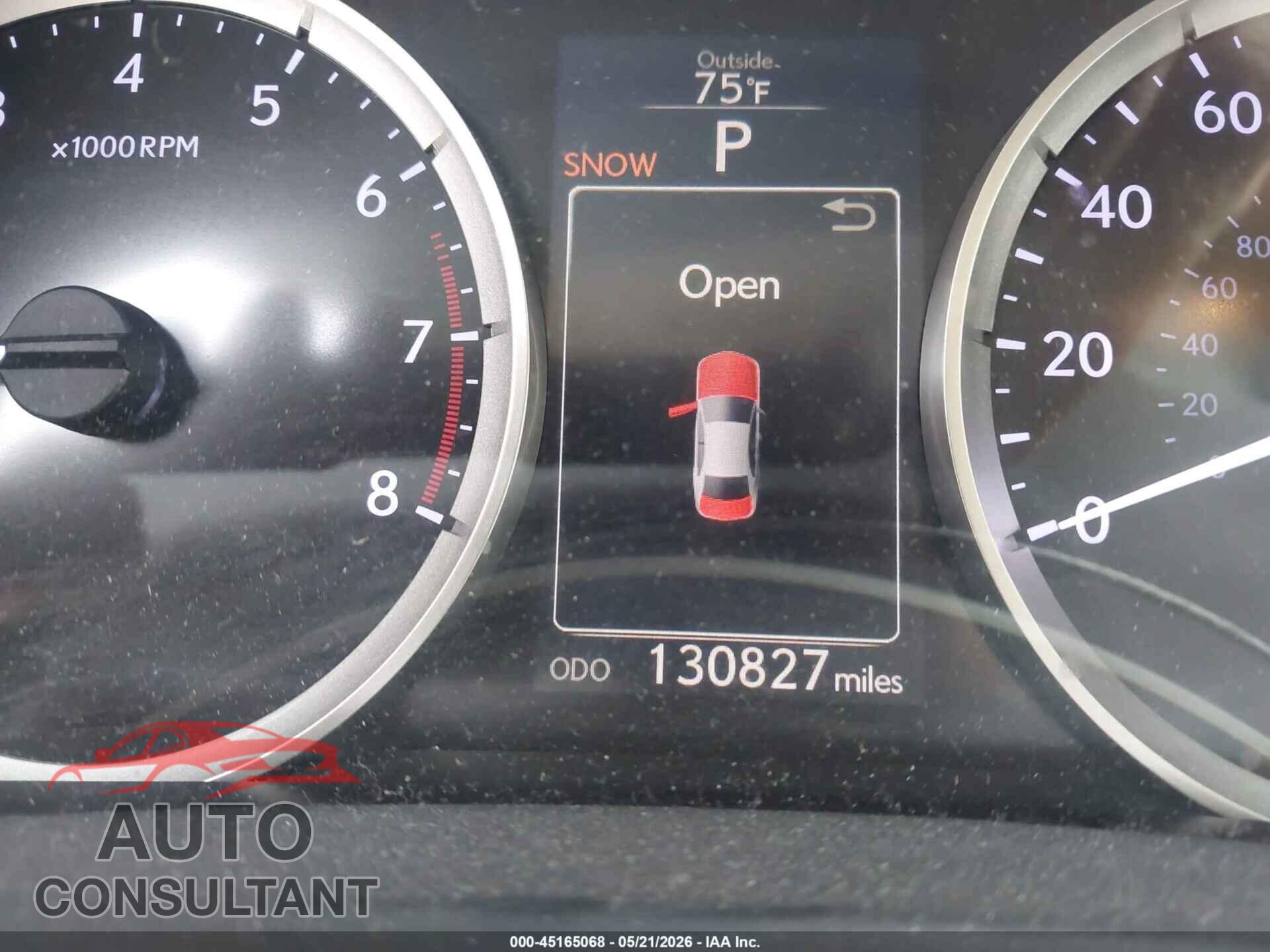 LEXUS IS 250 2014 - JTHCF1D26E5008061