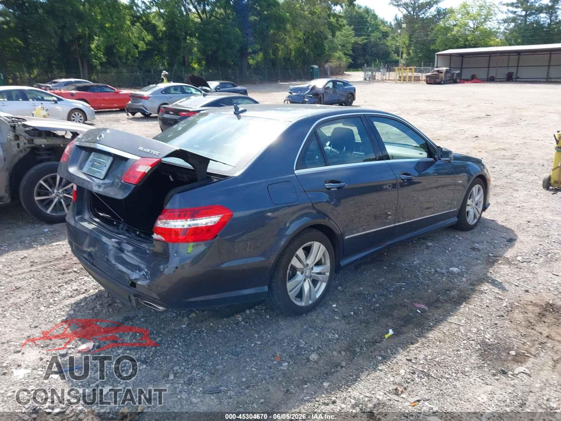 MERCEDES-BENZ E 350 BLUETEC 2012 - WDDHF2EB2CA522849