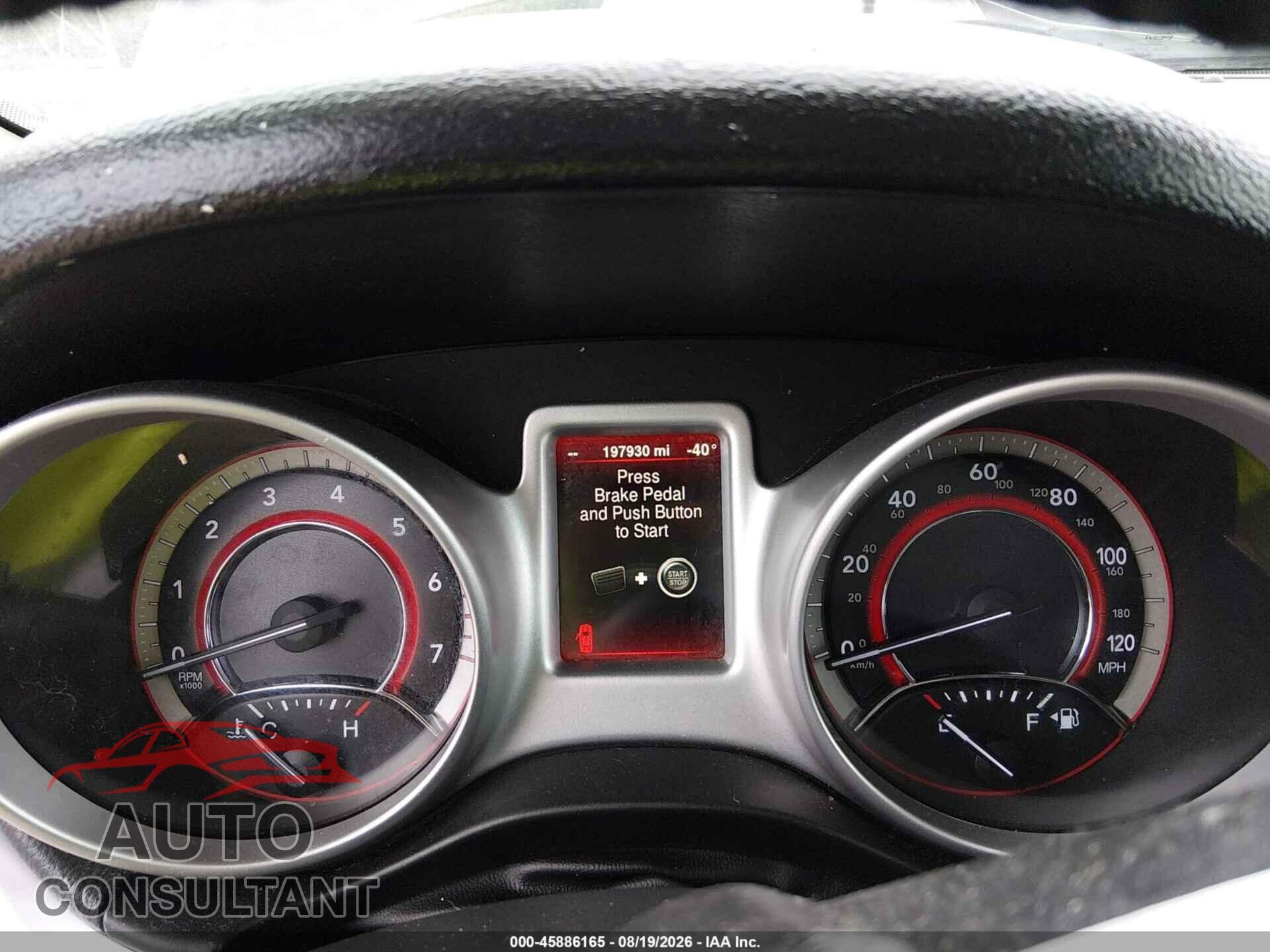 DODGE JOURNEY 2015 - 3C4PDCBB5FT600284
