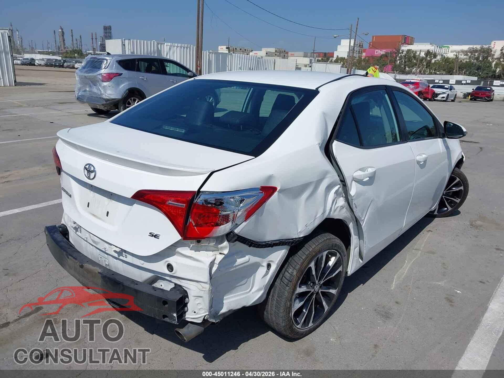 TOYOTA COROLLA 2017 - 2T1BURHE7HC856138